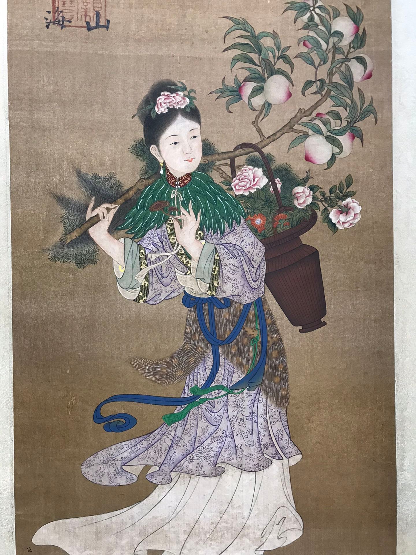 Chinese scroll painting Chen Meijing