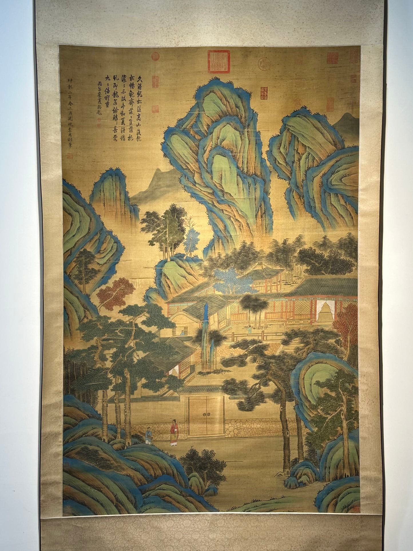 Chinese scroll painting Li Sixun