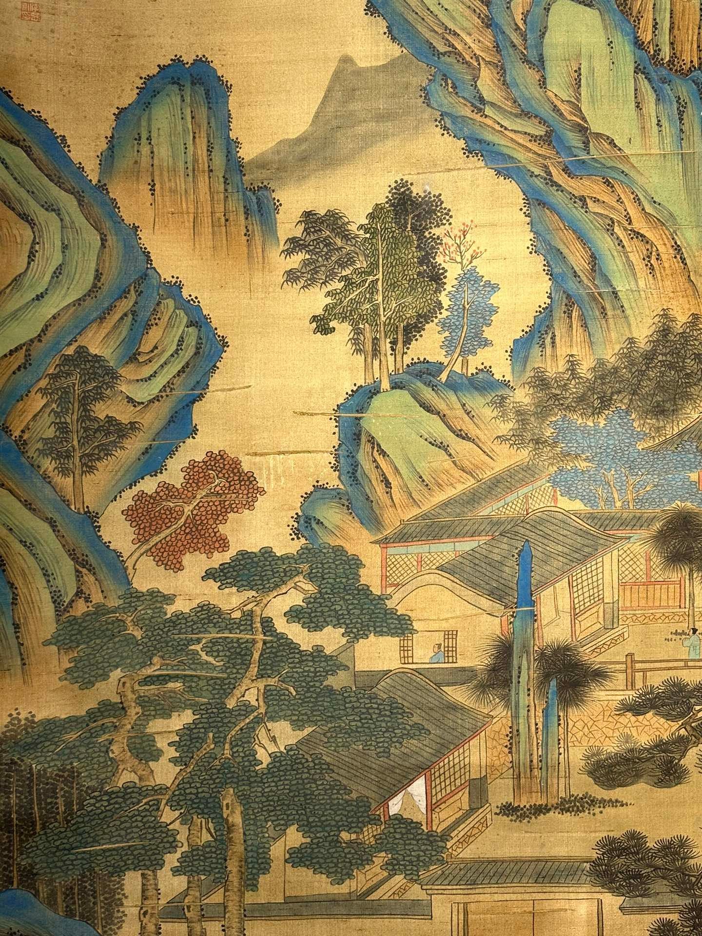 Chinese scroll painting Li Sixun
