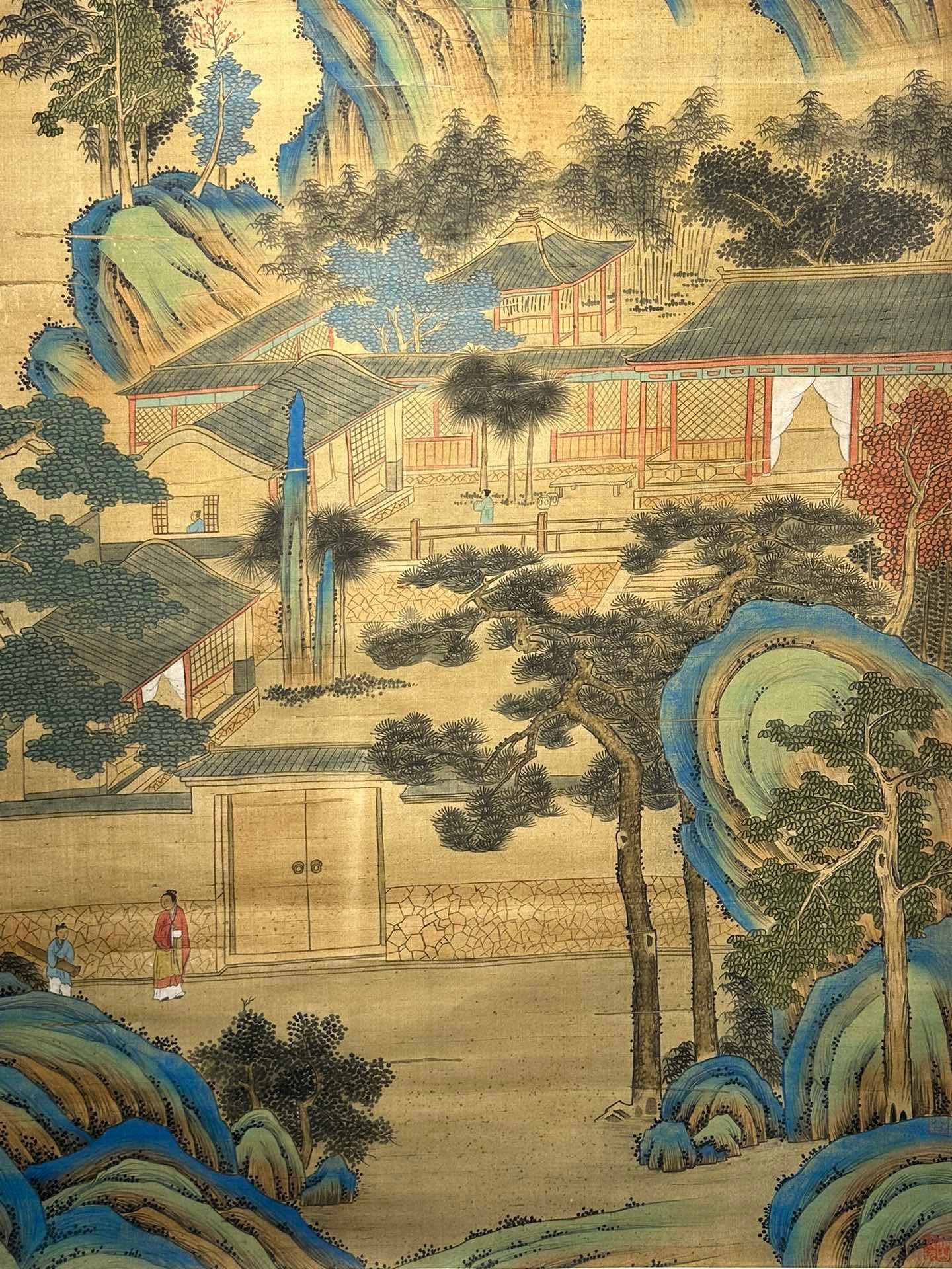 Chinese scroll painting Li Sixun