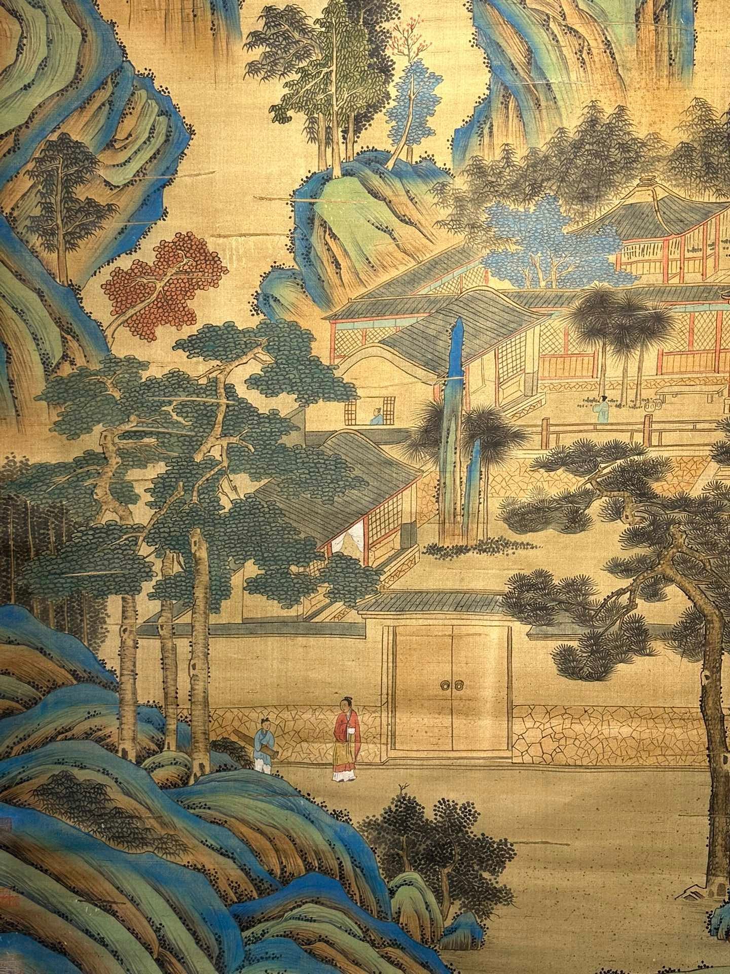 Chinese scroll painting Li Sixun