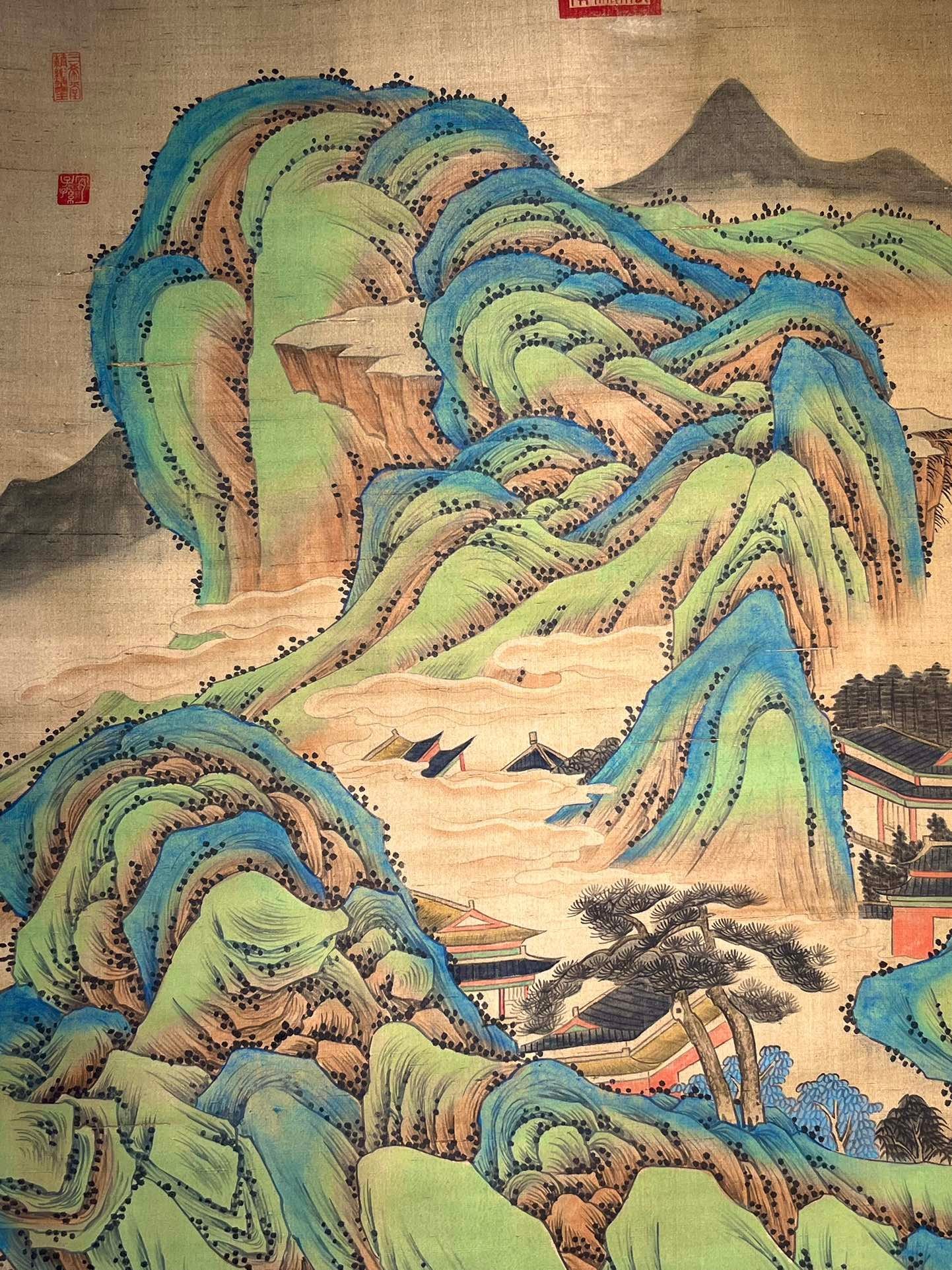 Chinese scroll painting Zhao Boju
