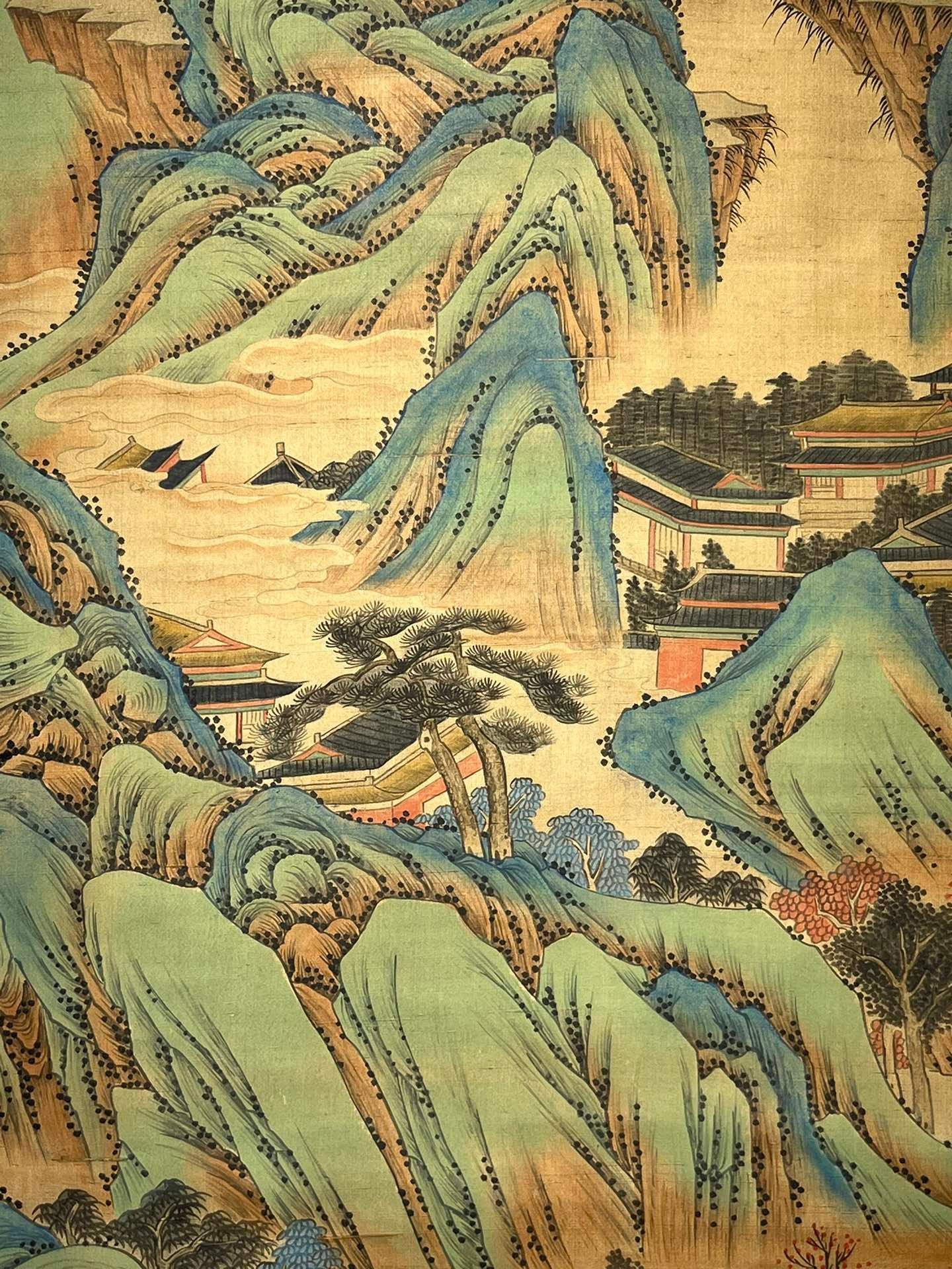 Chinese scroll painting Zhao Boju