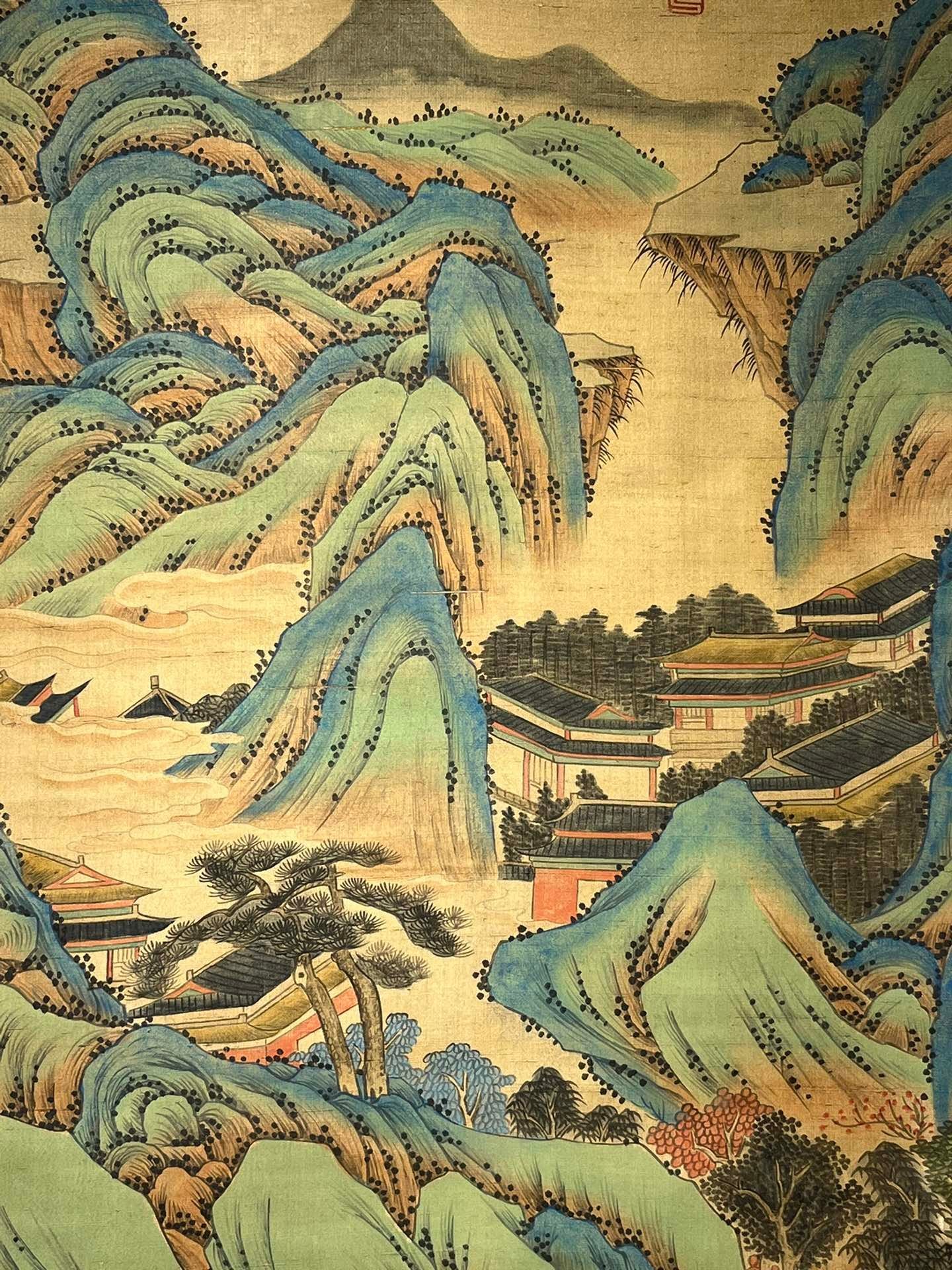 Chinese scroll painting Zhao Boju