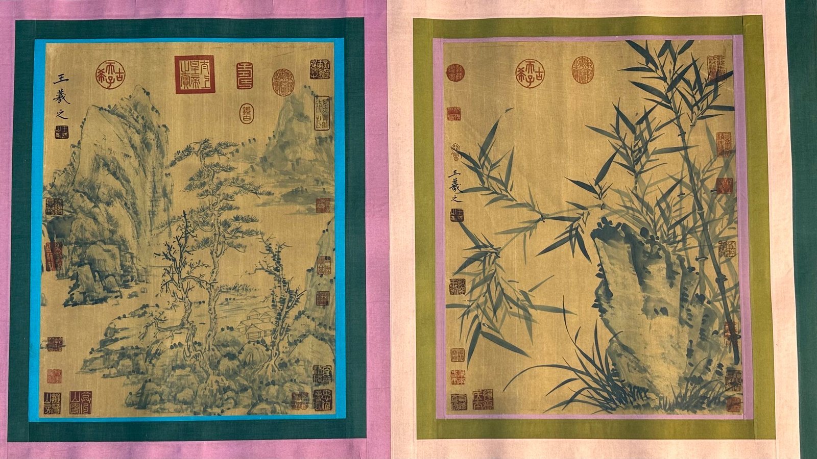 Chinese scroll painting Wang Xizhi