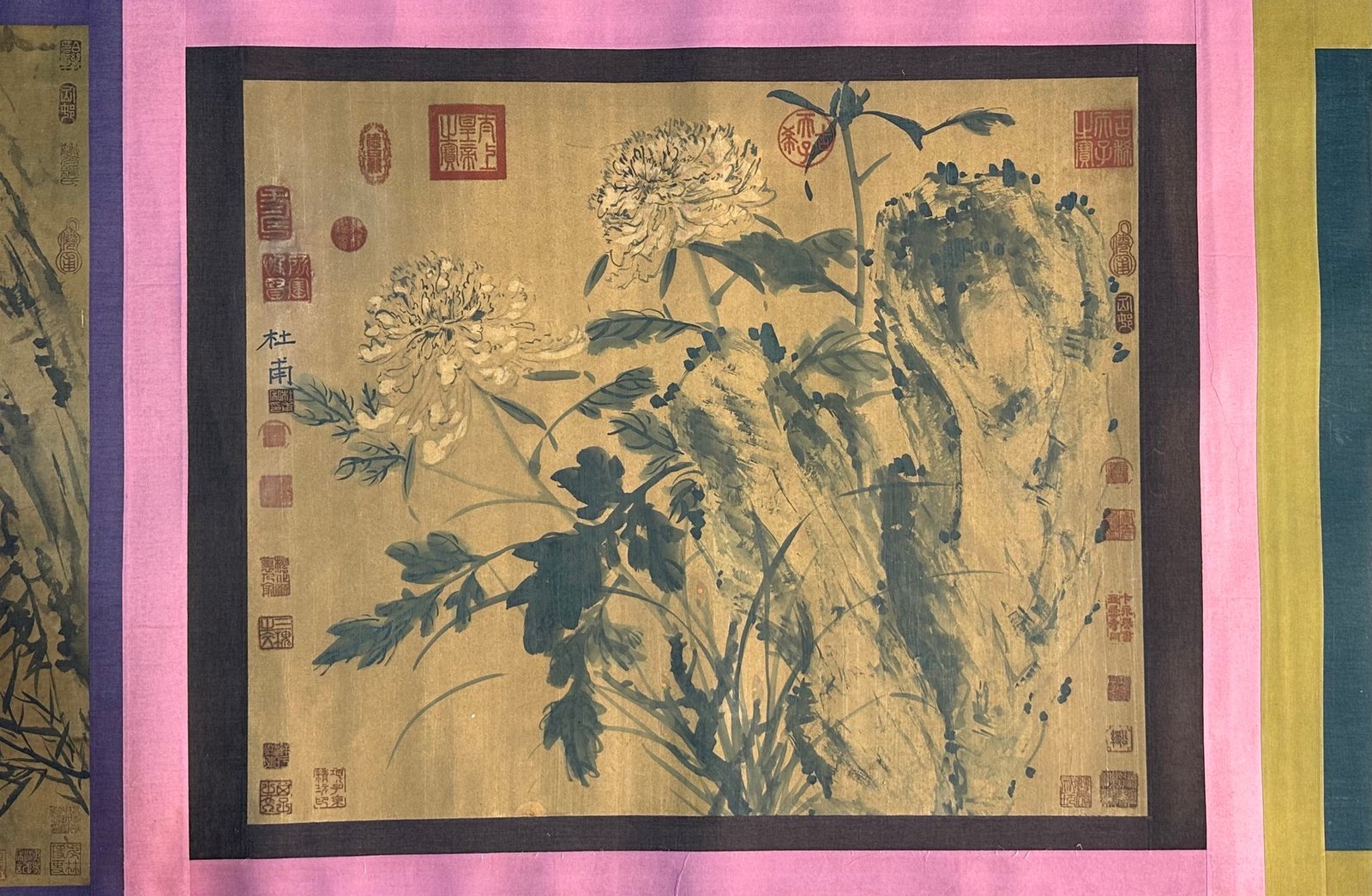 Chinese scroll painting Du Fu