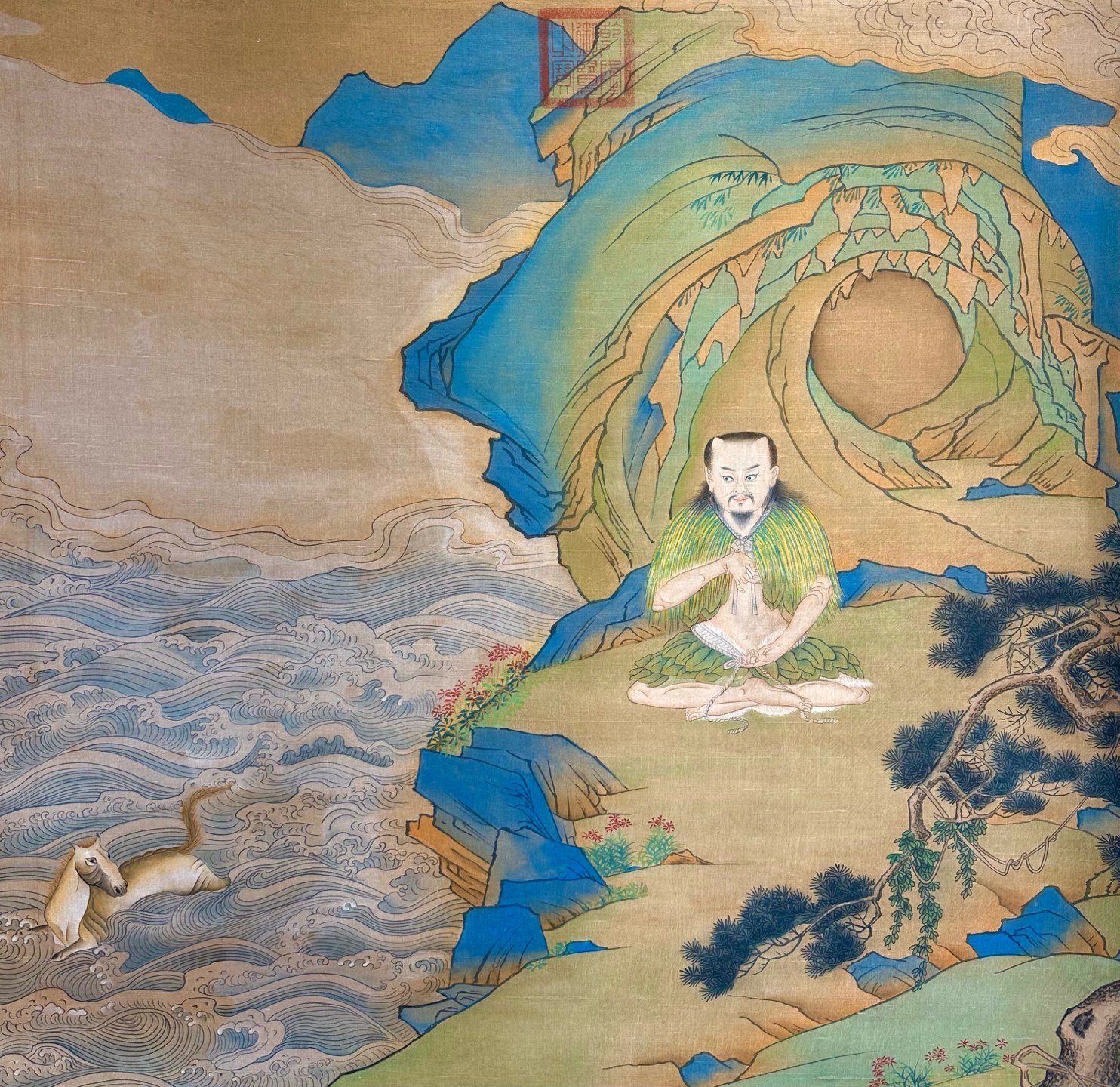 Chinese scroll painting Qiu Ying