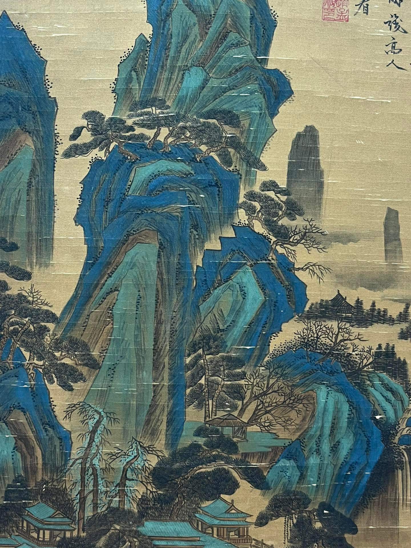 Chinese scroll painting Li Sixun