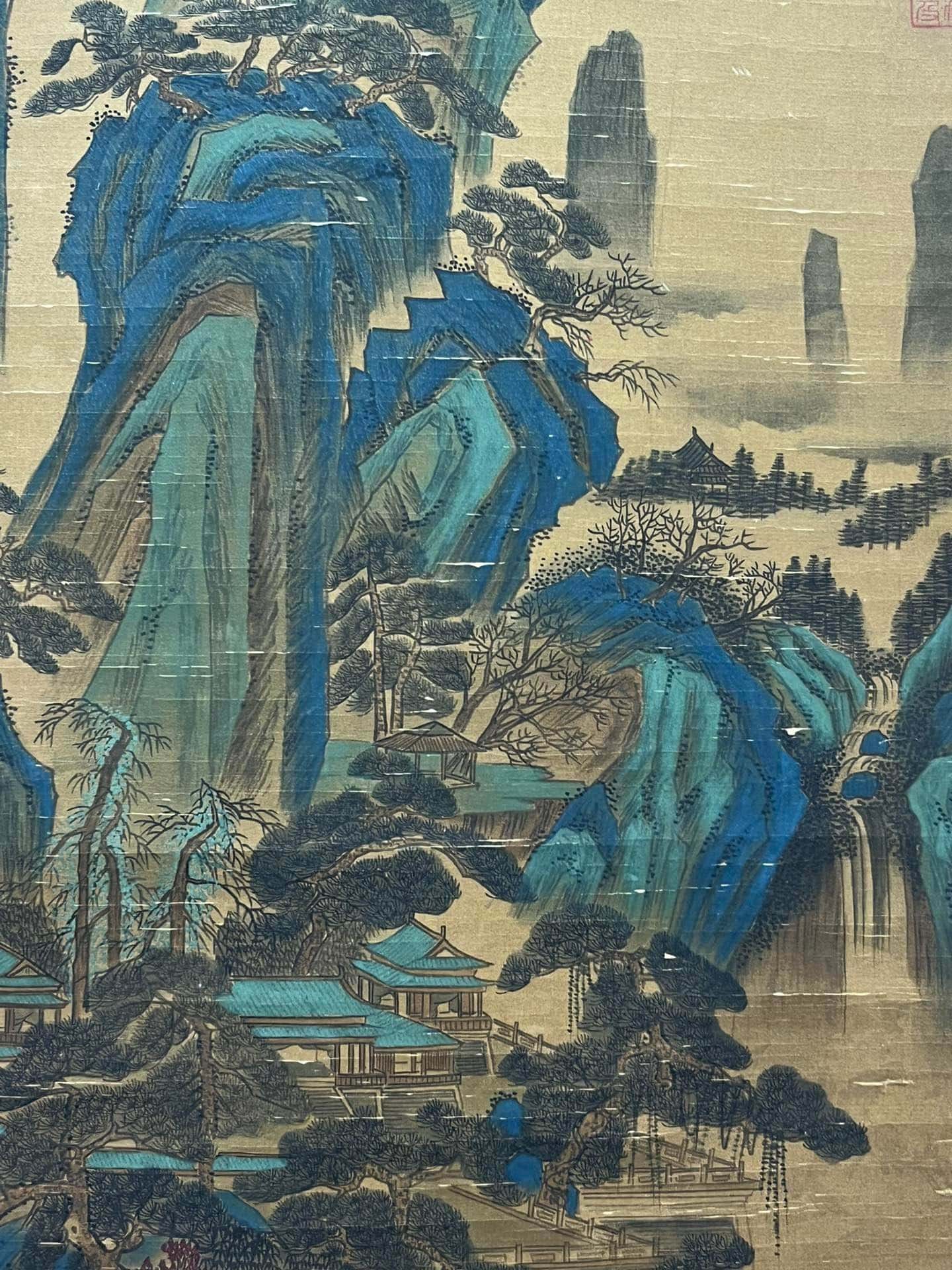 Chinese scroll painting Li Sixun