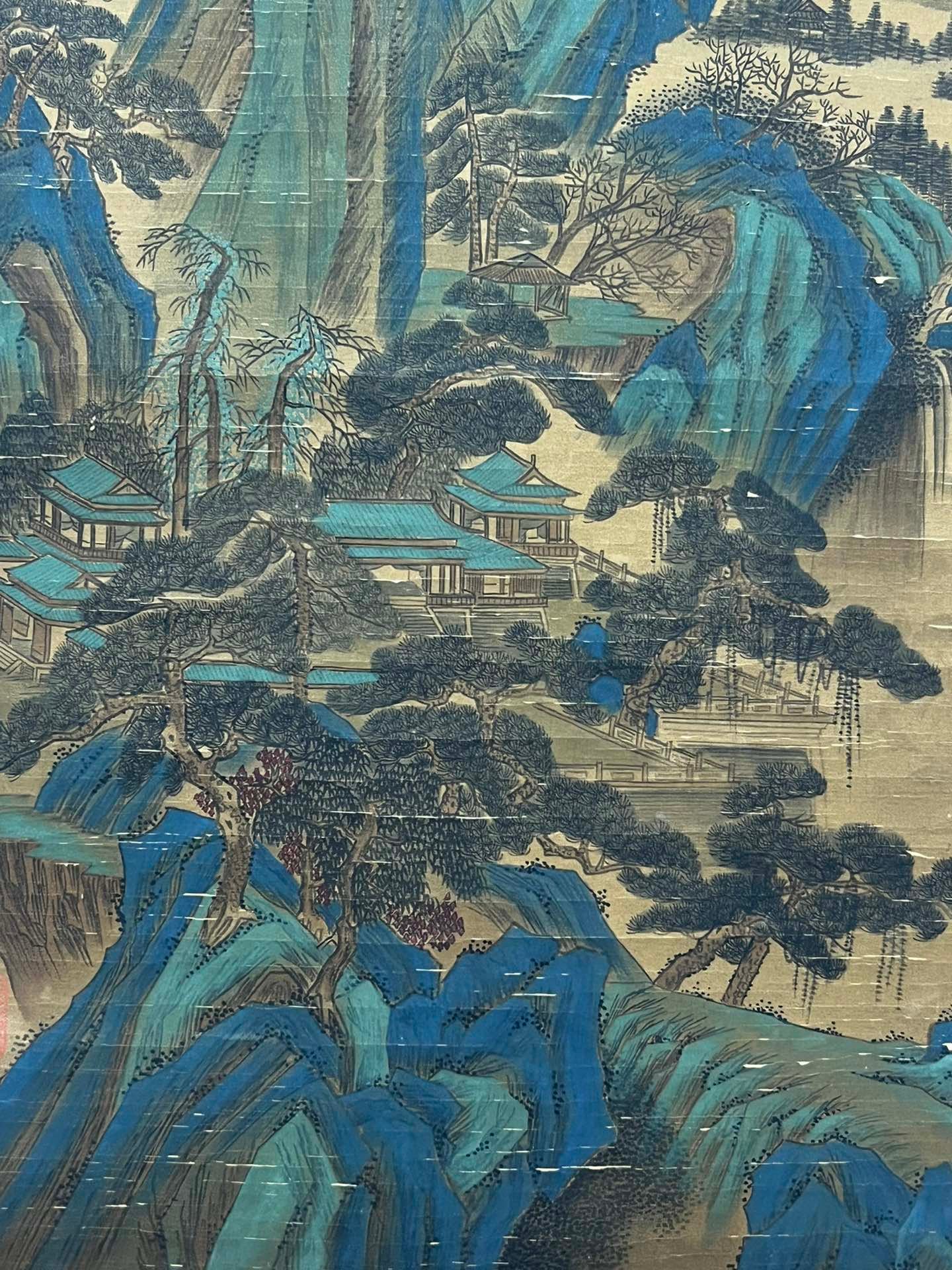 Chinese scroll painting Li Sixun