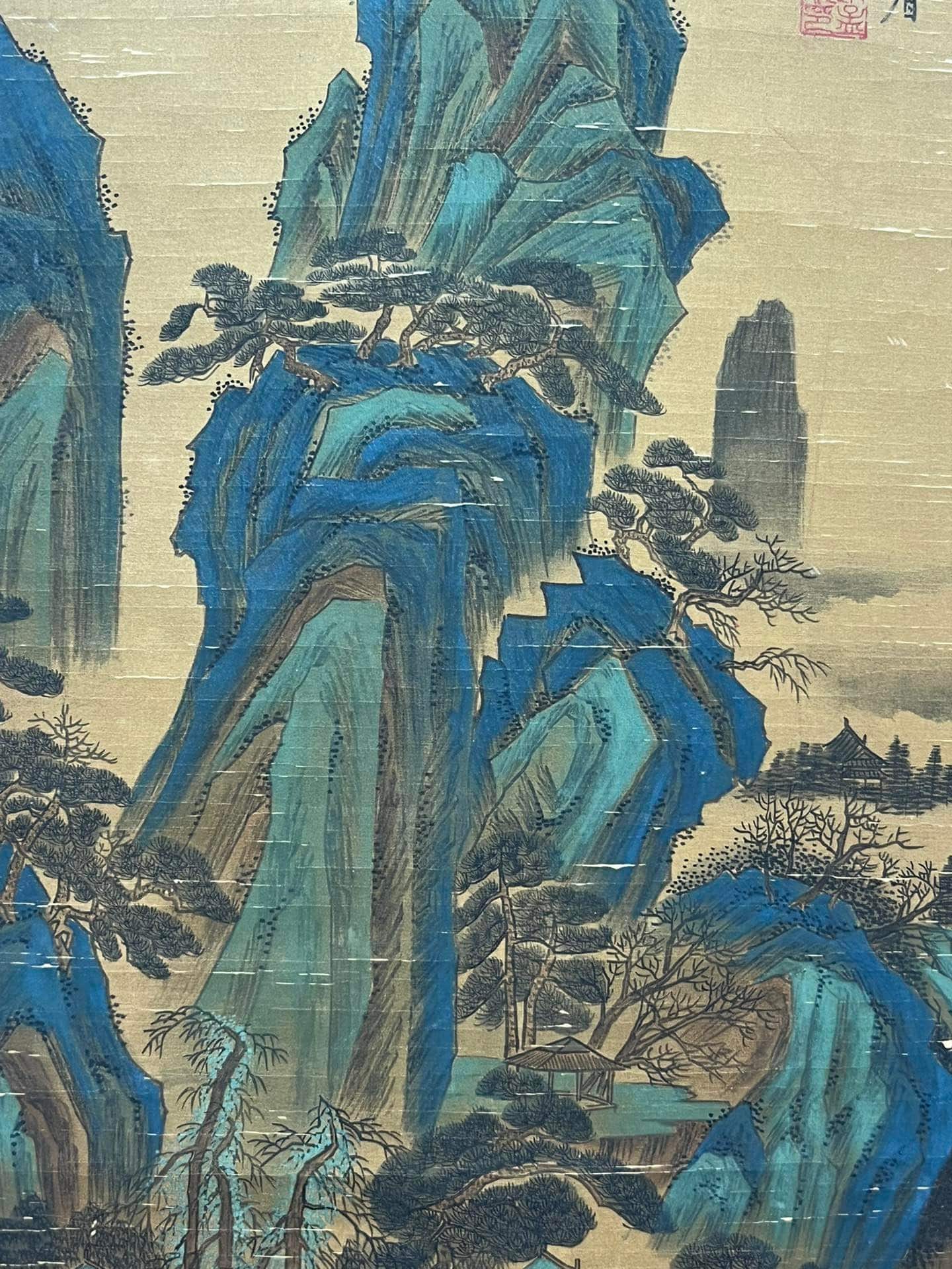 Chinese scroll painting Li Sixun