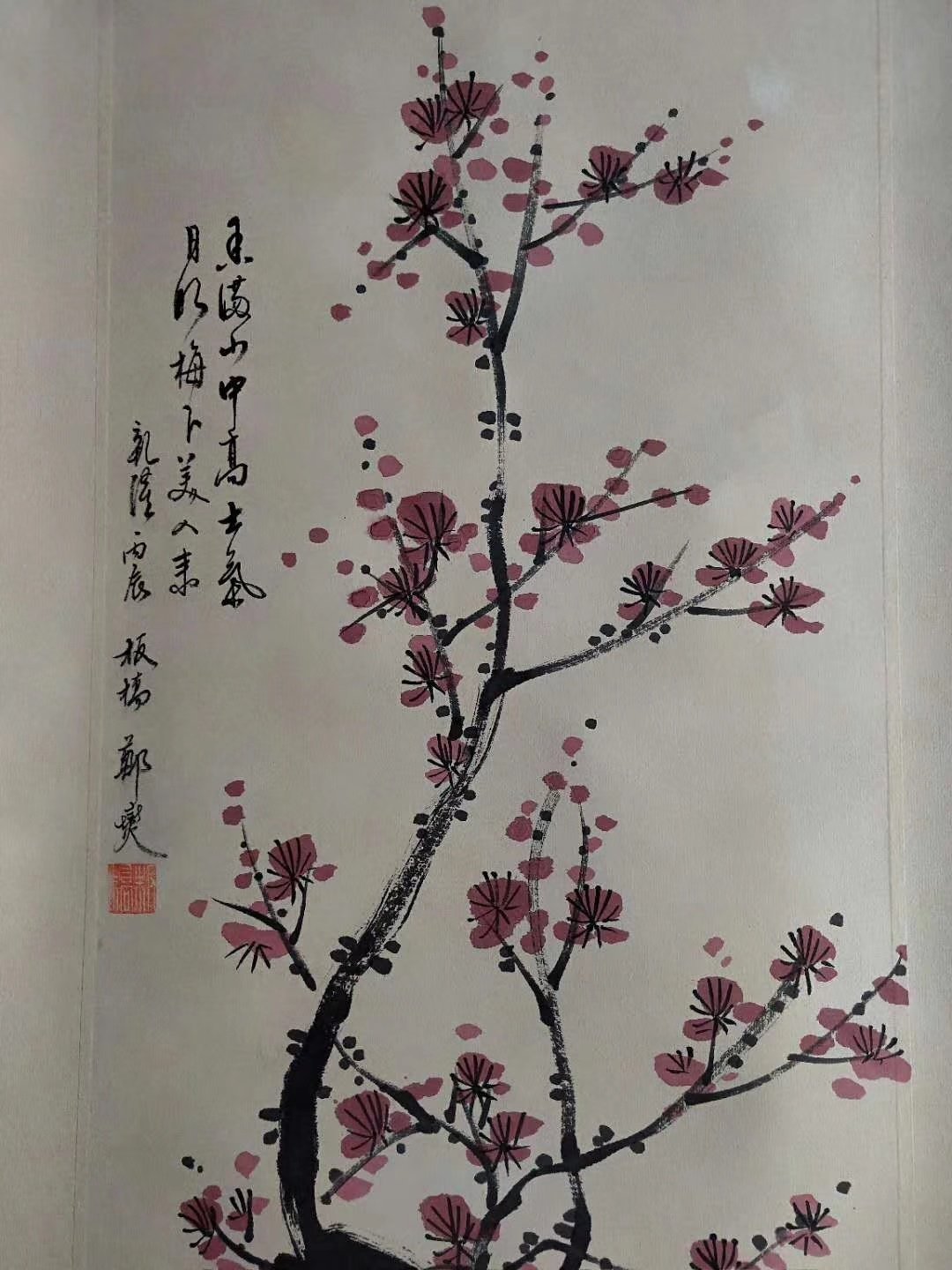Chinese scroll painting Zheng Banqiao