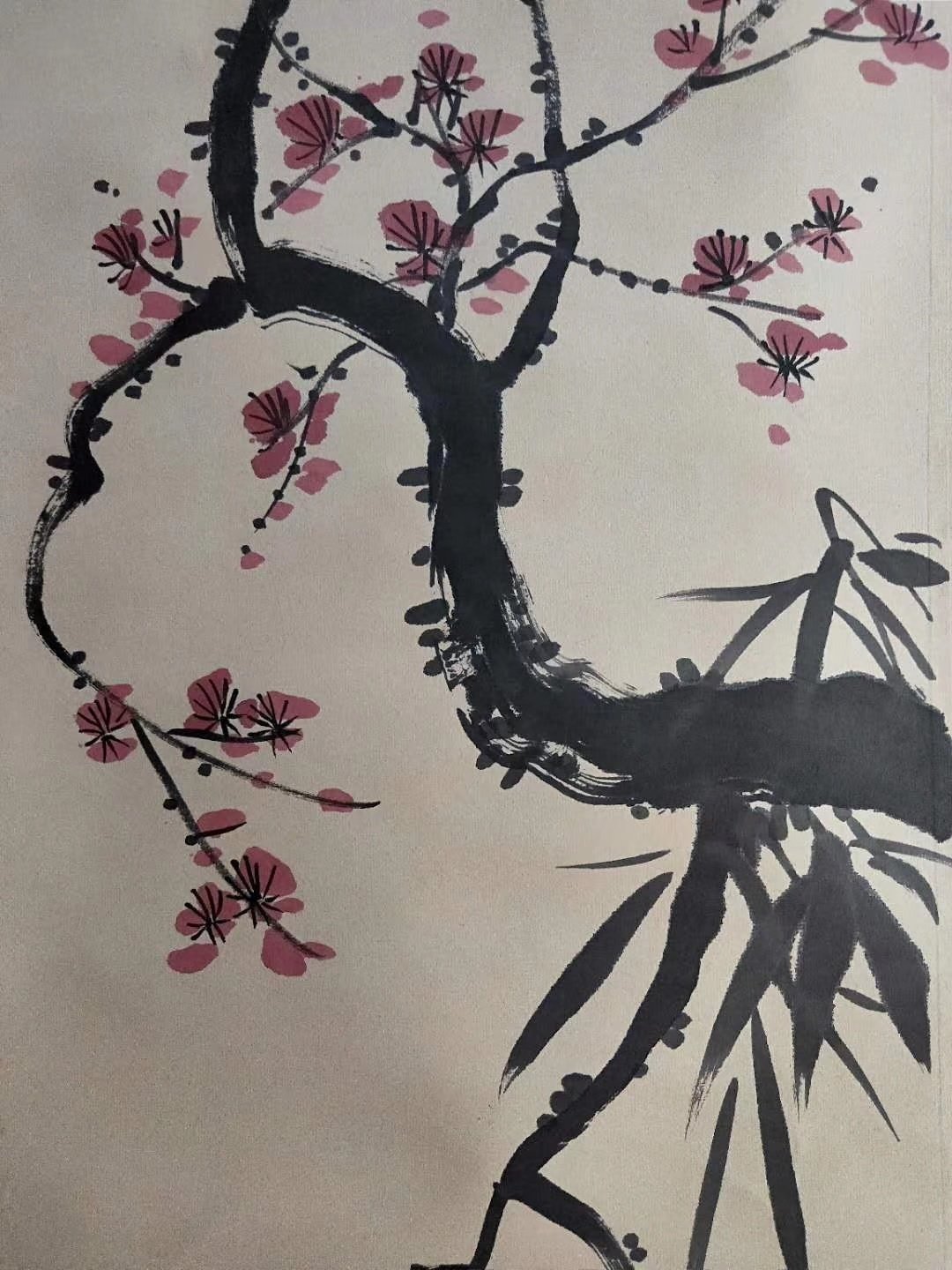 Chinese scroll painting Zheng Banqiao