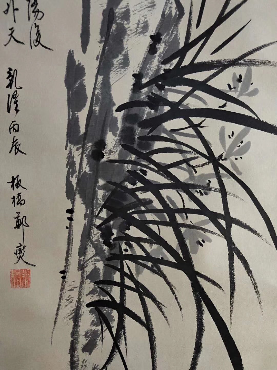Chinese scroll painting Zheng Banqiao