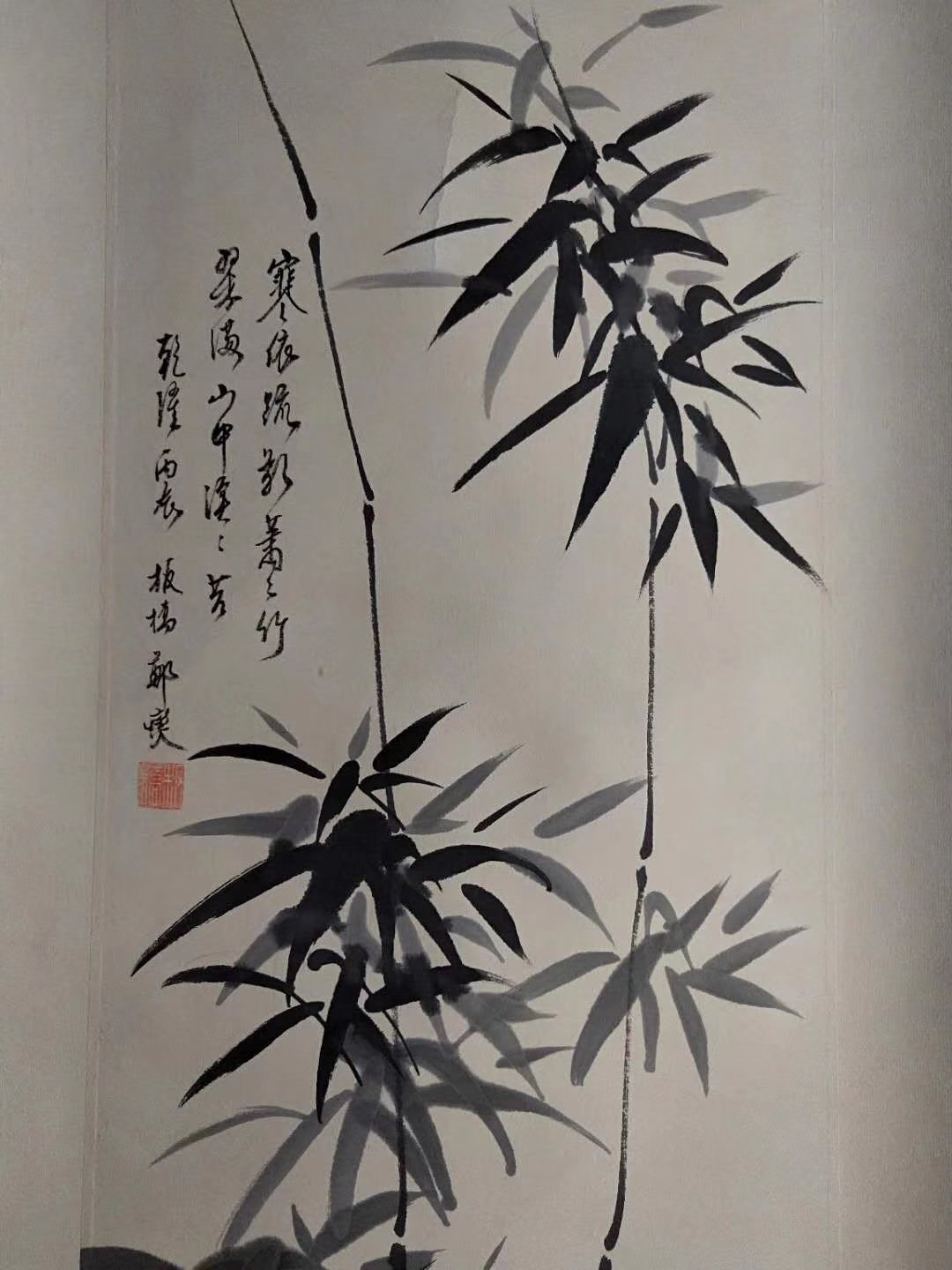 Chinese scroll painting Zheng Banqiao