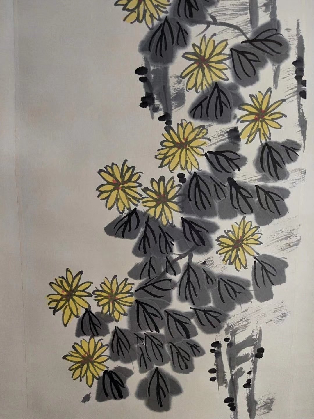 Chinese scroll painting Zheng Banqiao