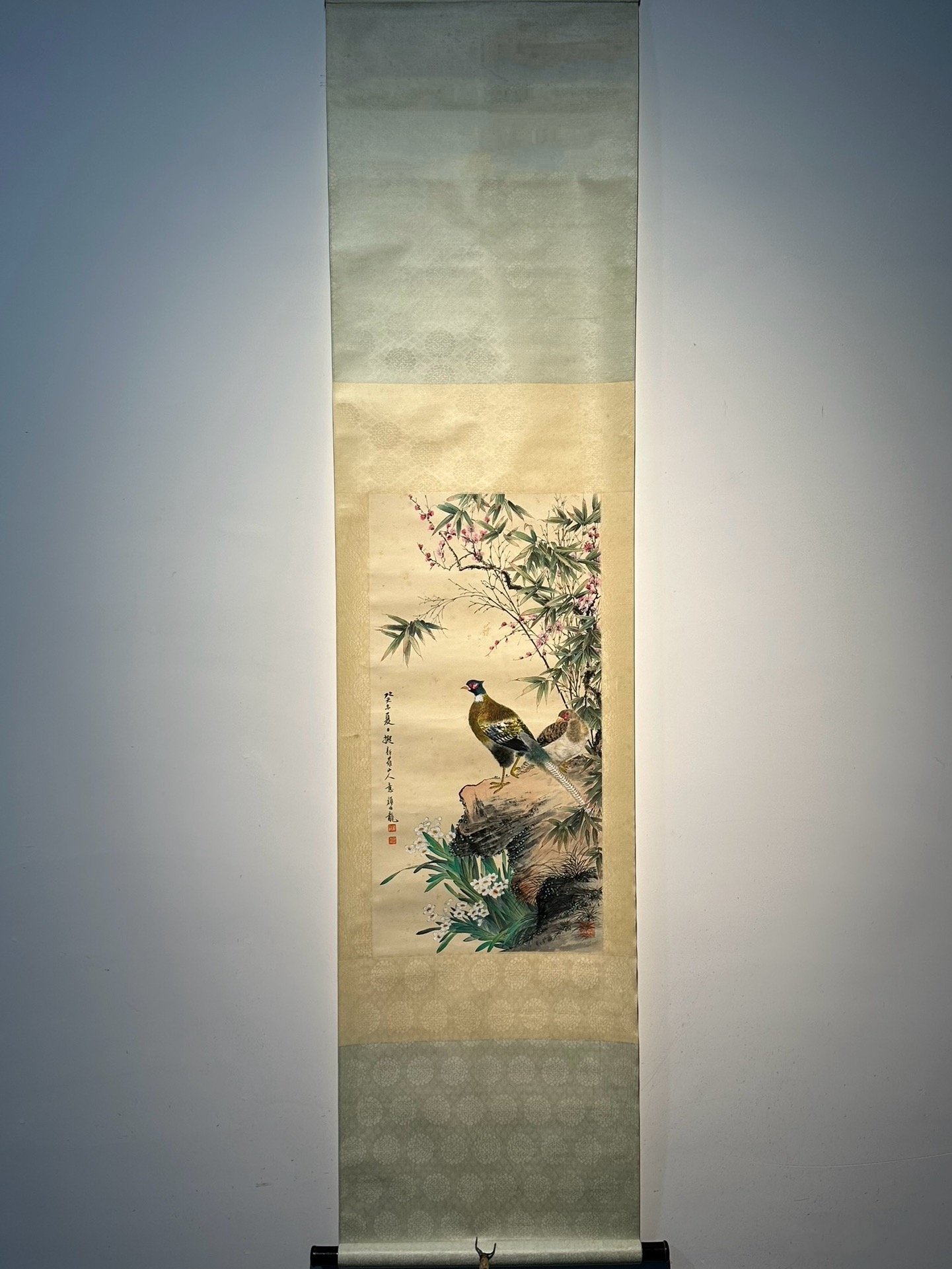 Chinese scroll painting Yan Bolong