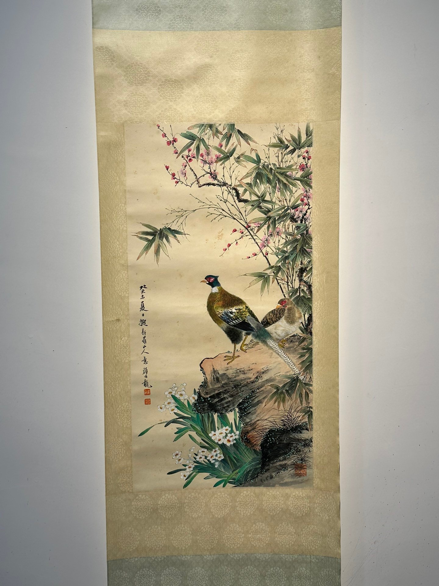 Chinese scroll painting Yan Bolong