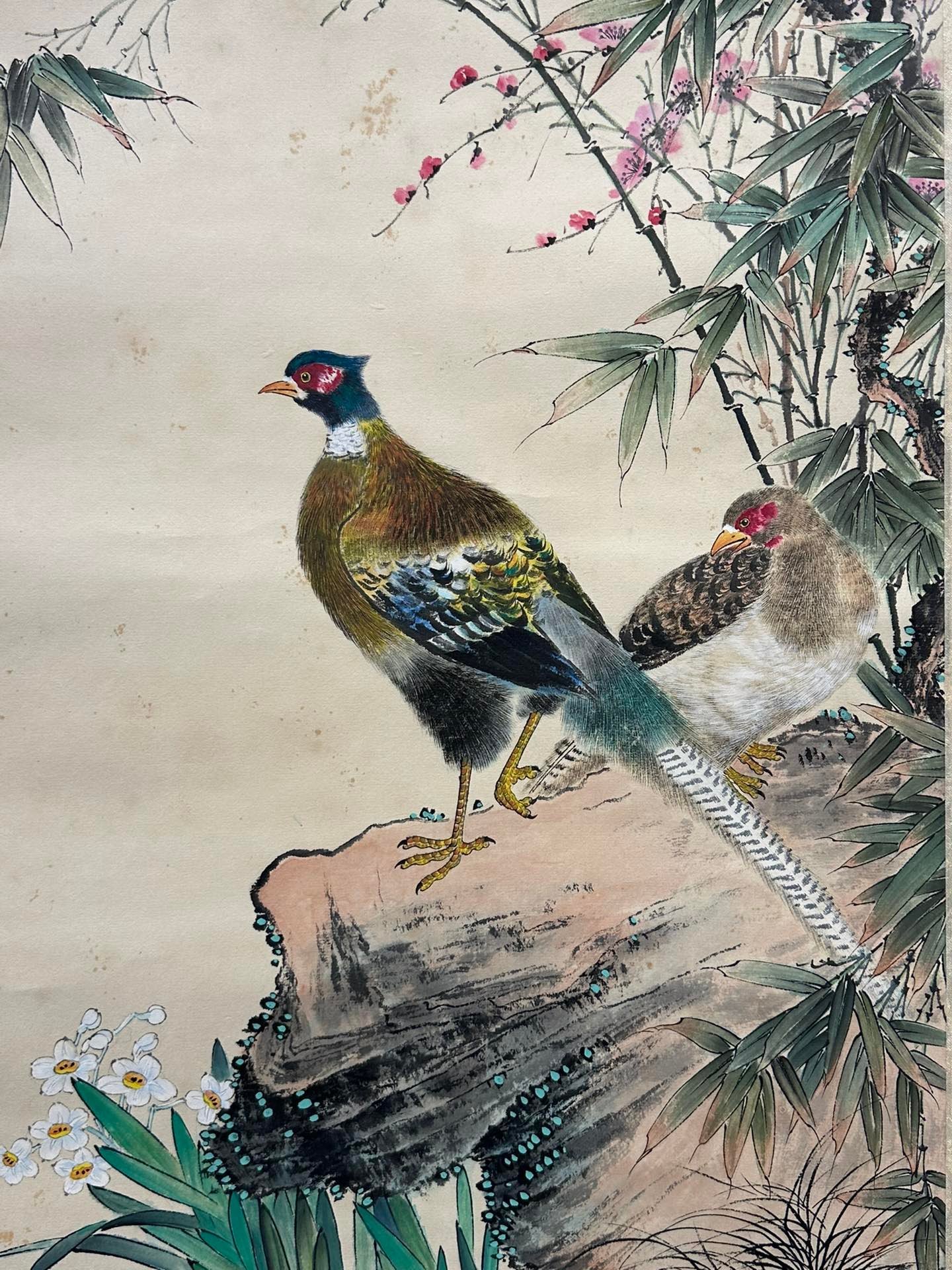 Chinese scroll painting Yan Bolong