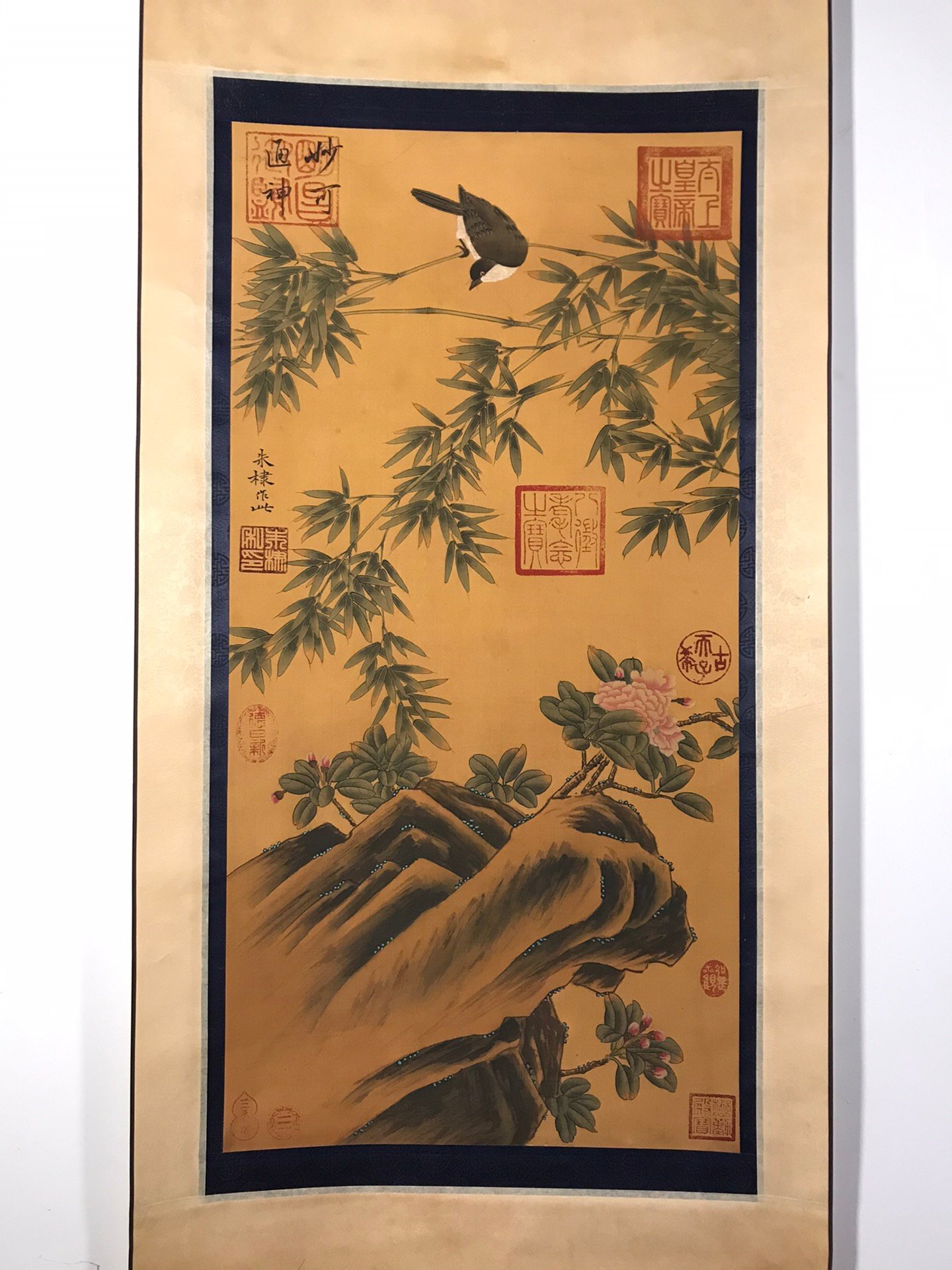 Chinese scroll painting Yongle Zhu Di