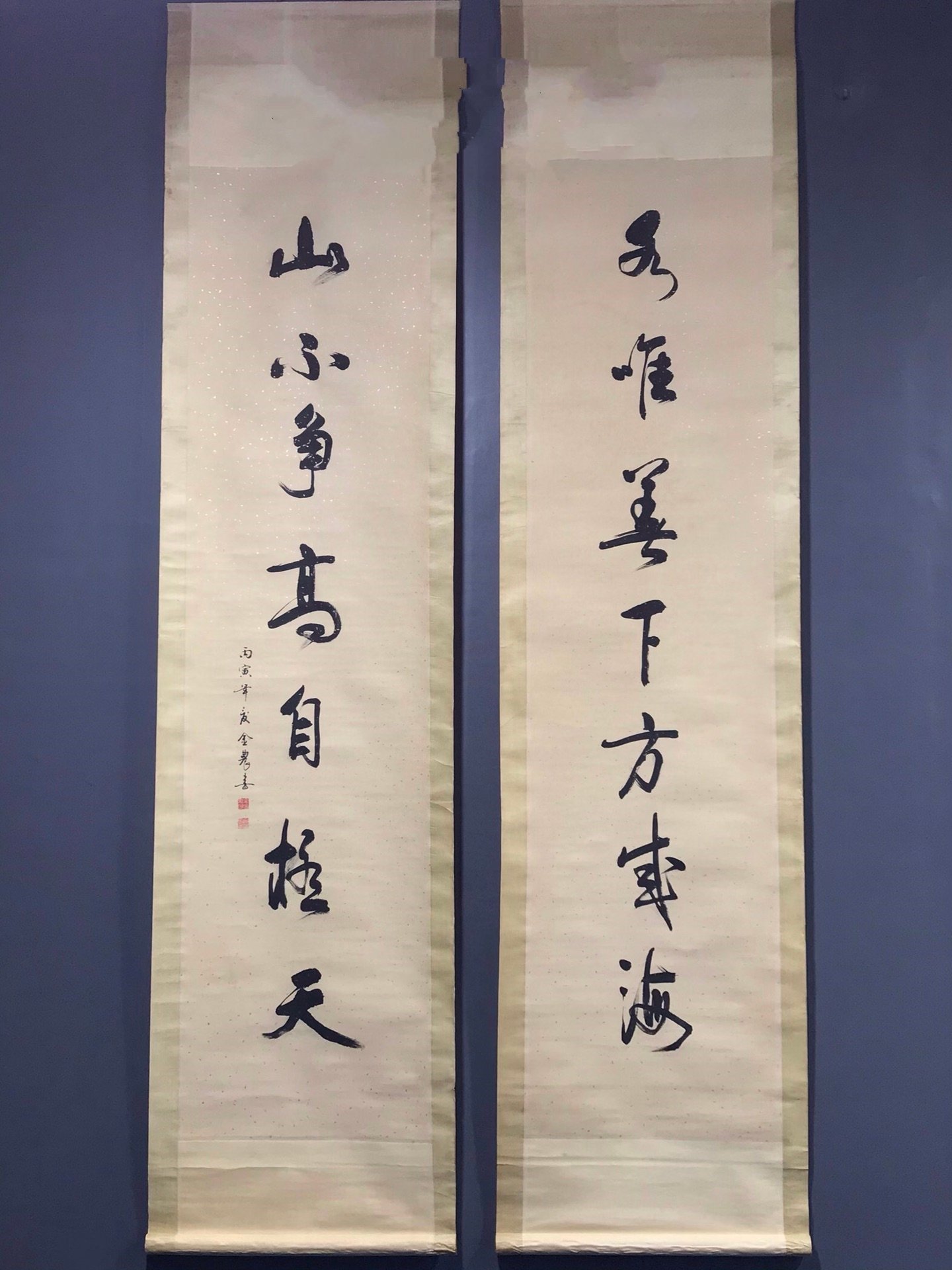 Chinese scroll painting Jin Nong