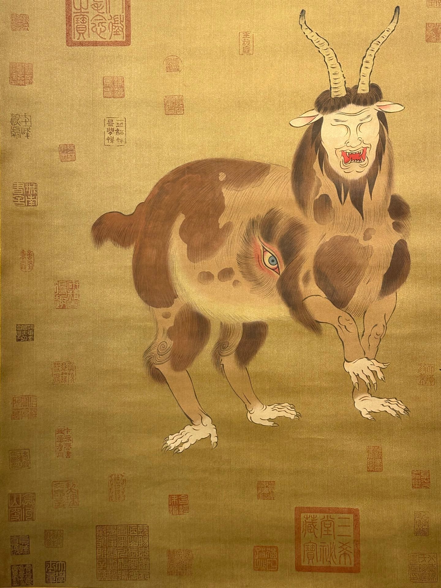 Chinese scroll painting Xuan Yuan