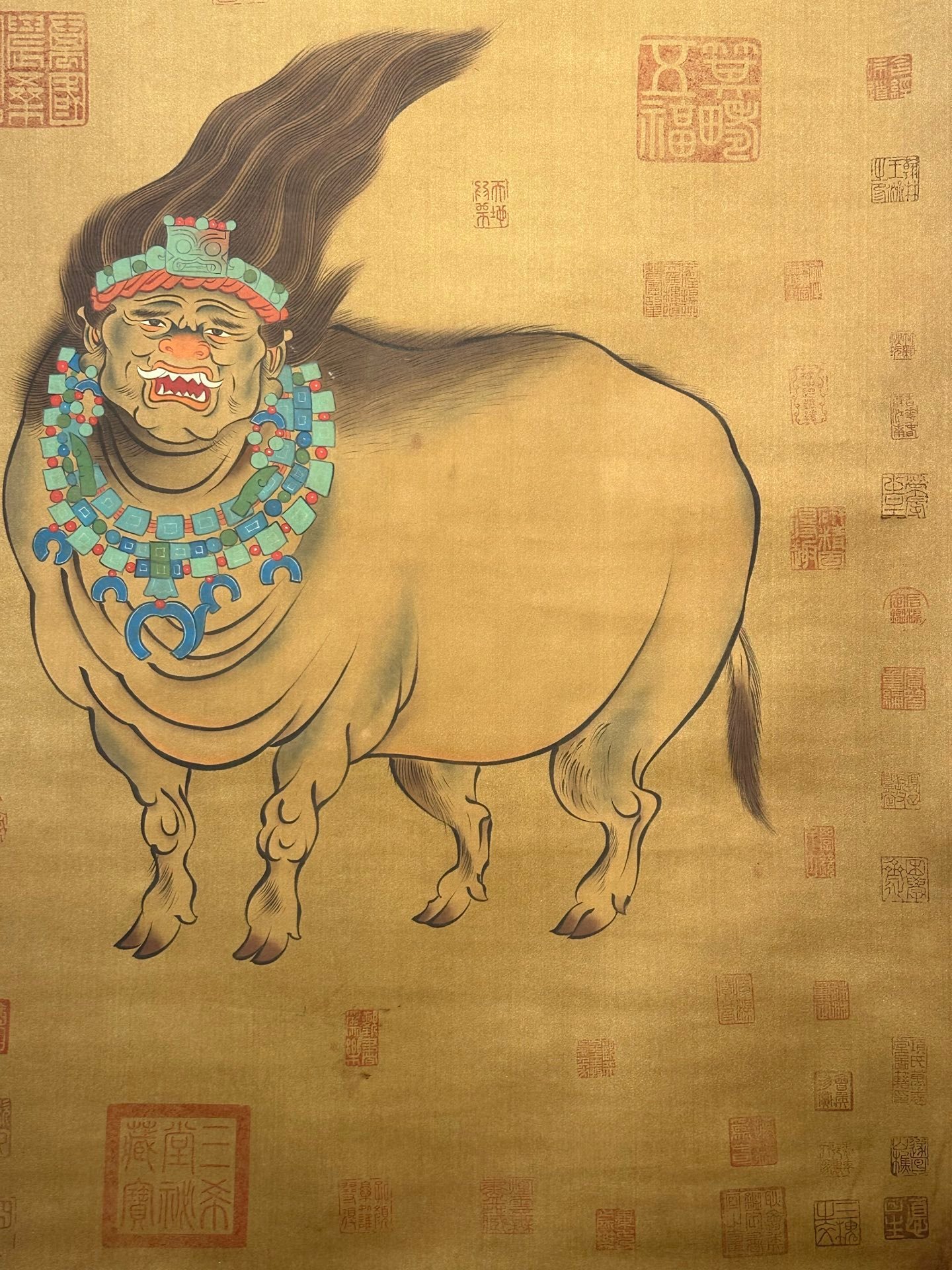 Chinese scroll painting Shaohao