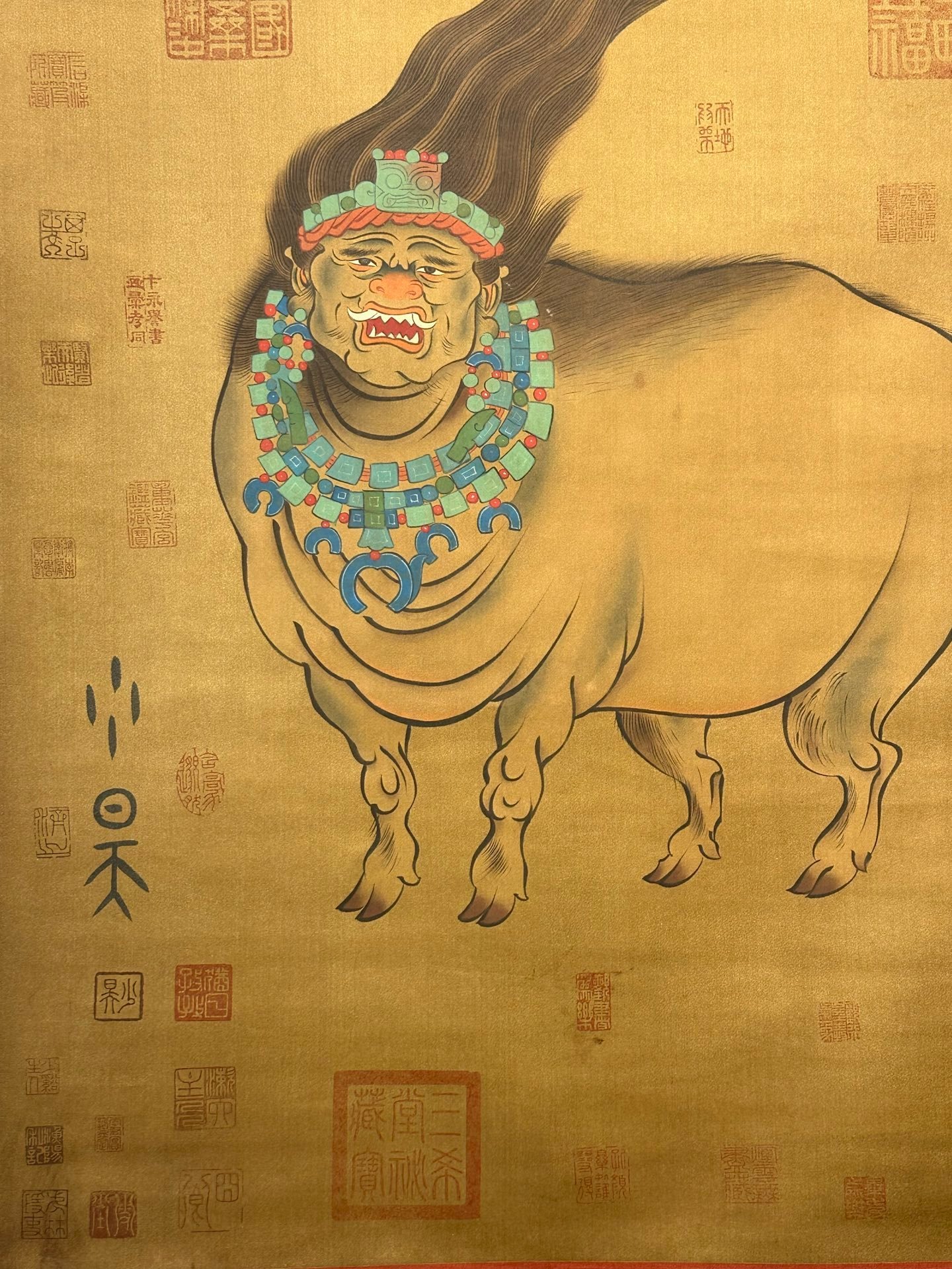 Chinese scroll painting Shaohao