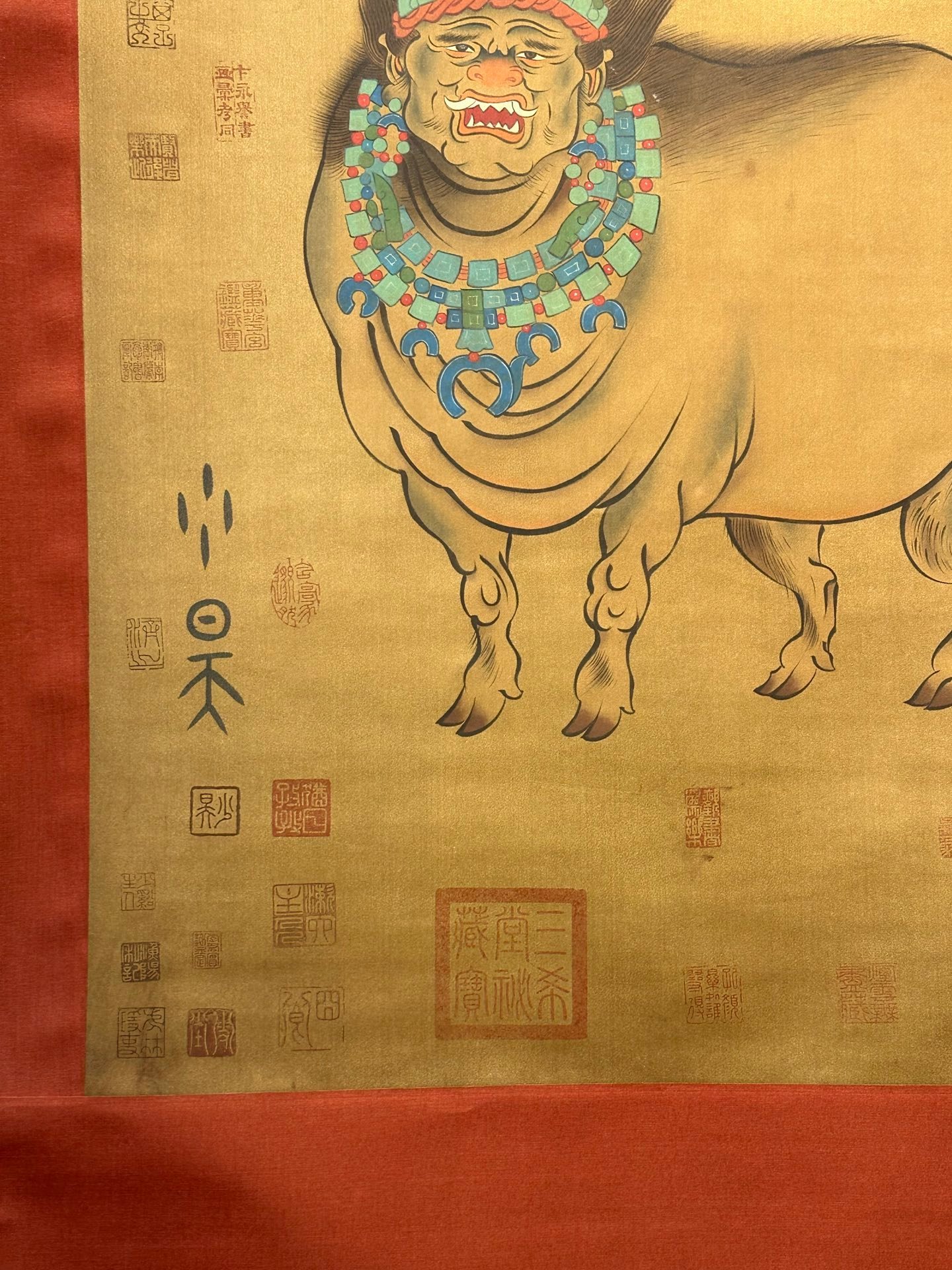 Chinese scroll painting Shaohao