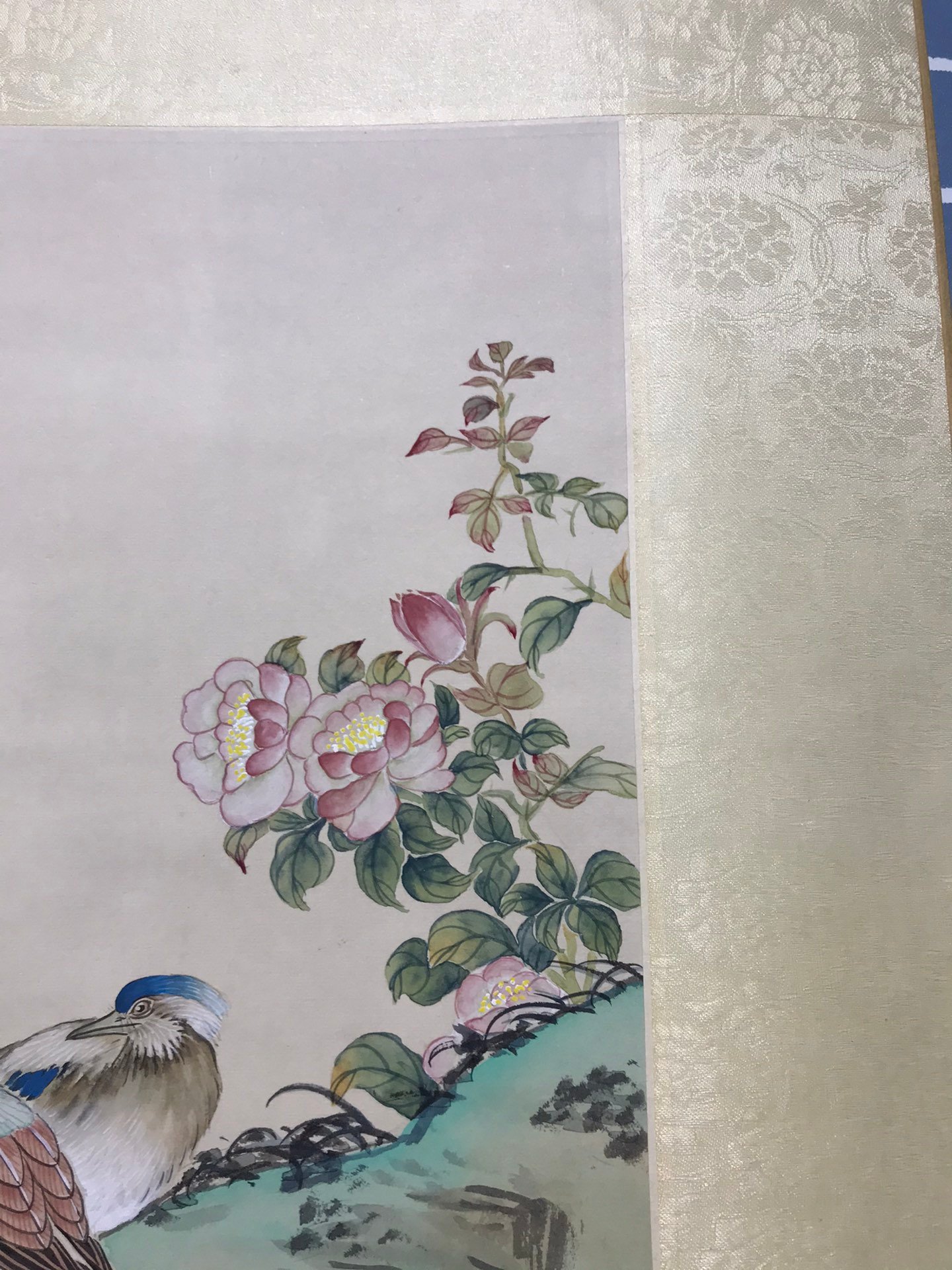 Chinese scroll painting Soong Mei ling