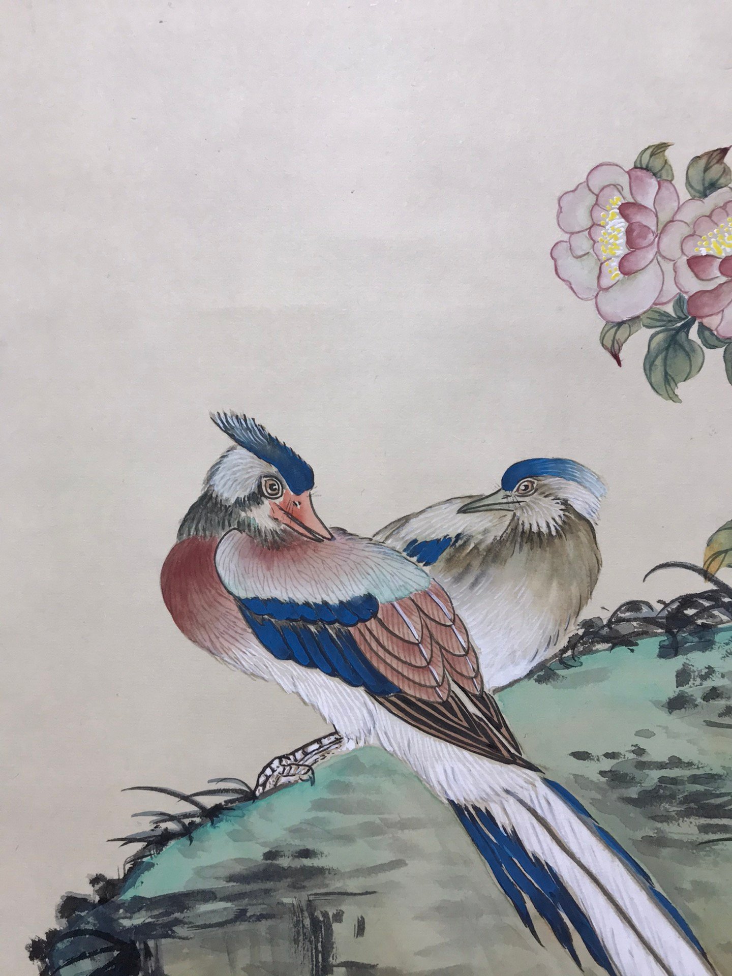 Chinese scroll painting Soong Mei ling