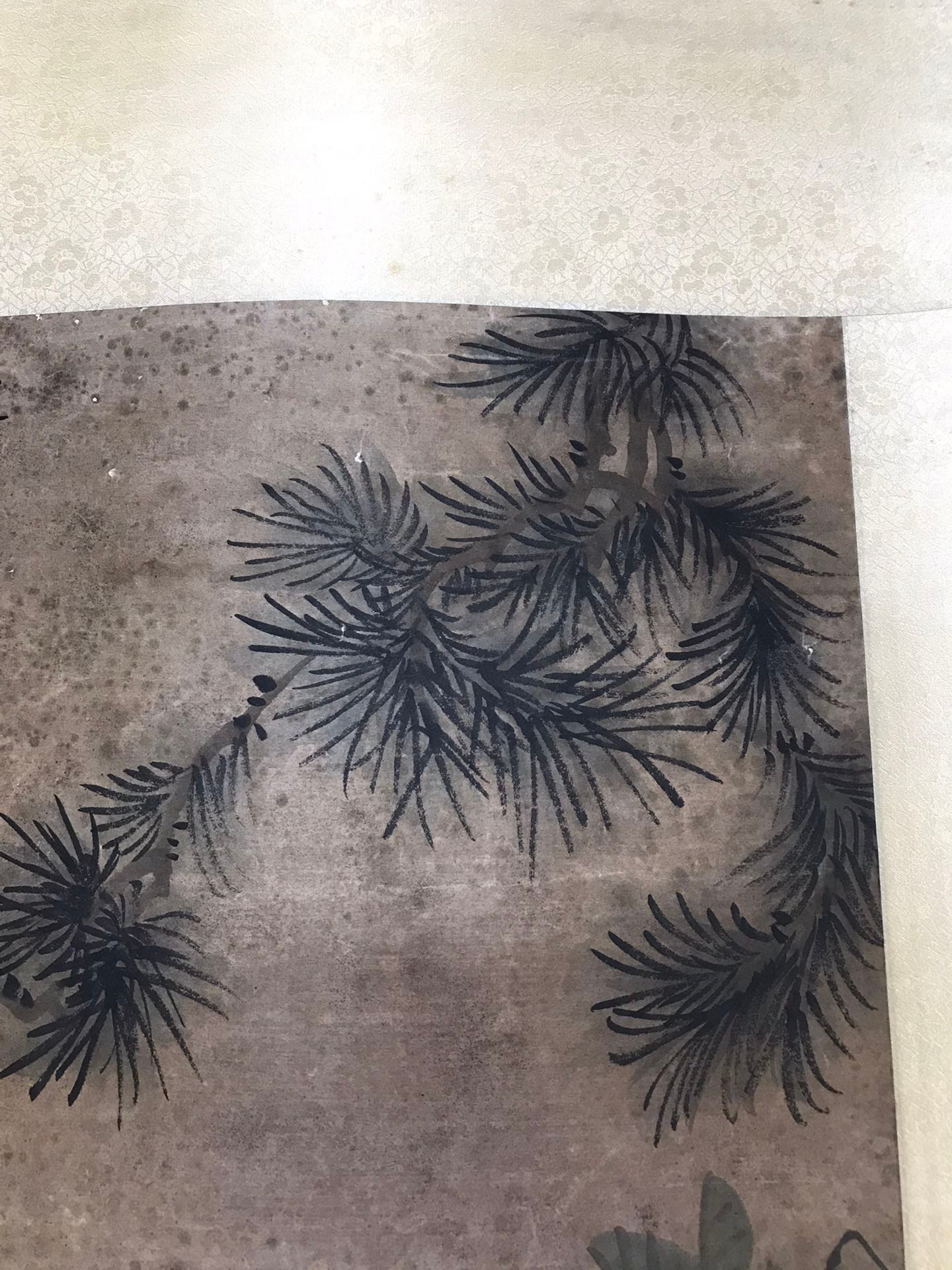 Chinese scroll painting Zhang Xiong