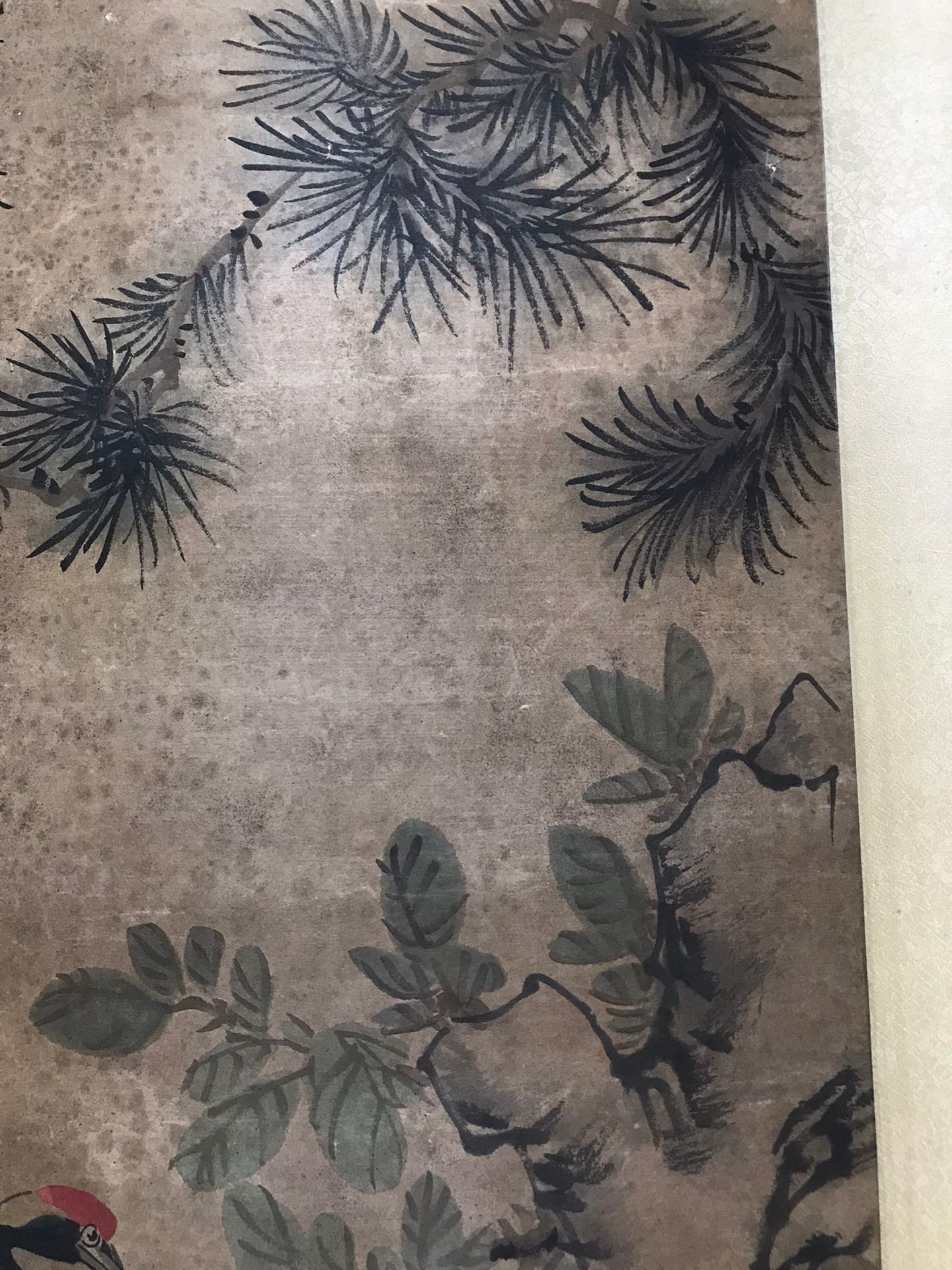 Chinese scroll painting Zhang Xiong