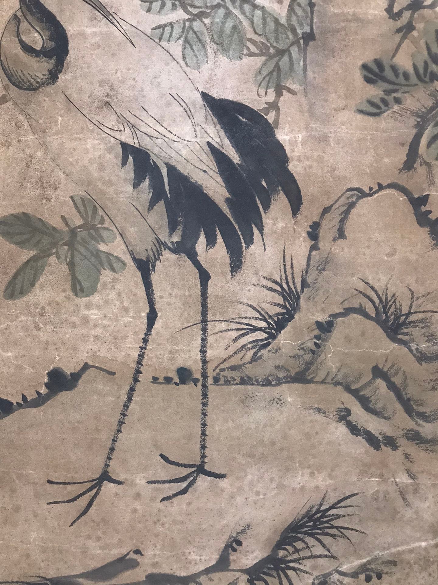 Chinese scroll painting Zhang Xiong