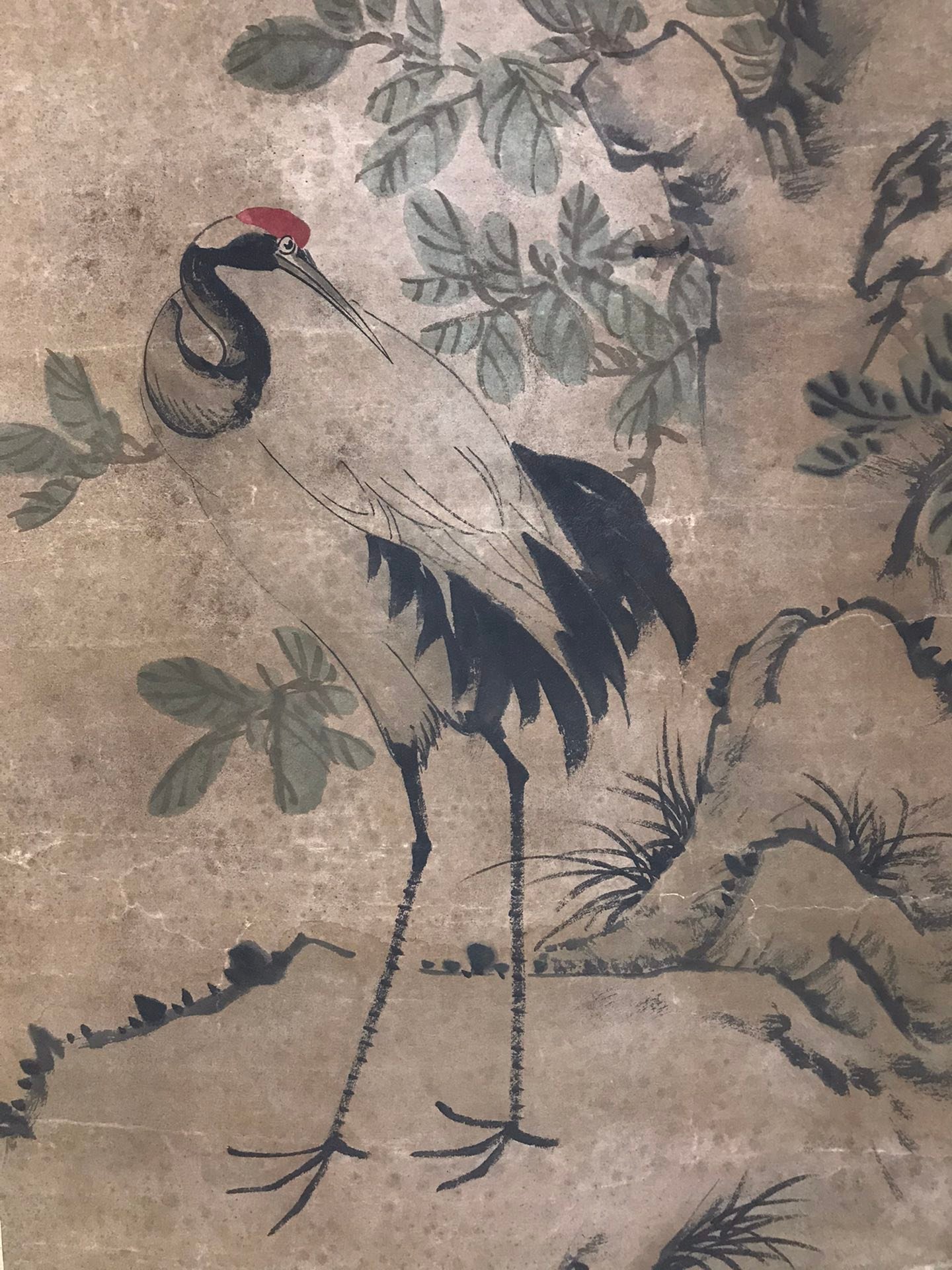 Chinese scroll painting Zhang Xiong