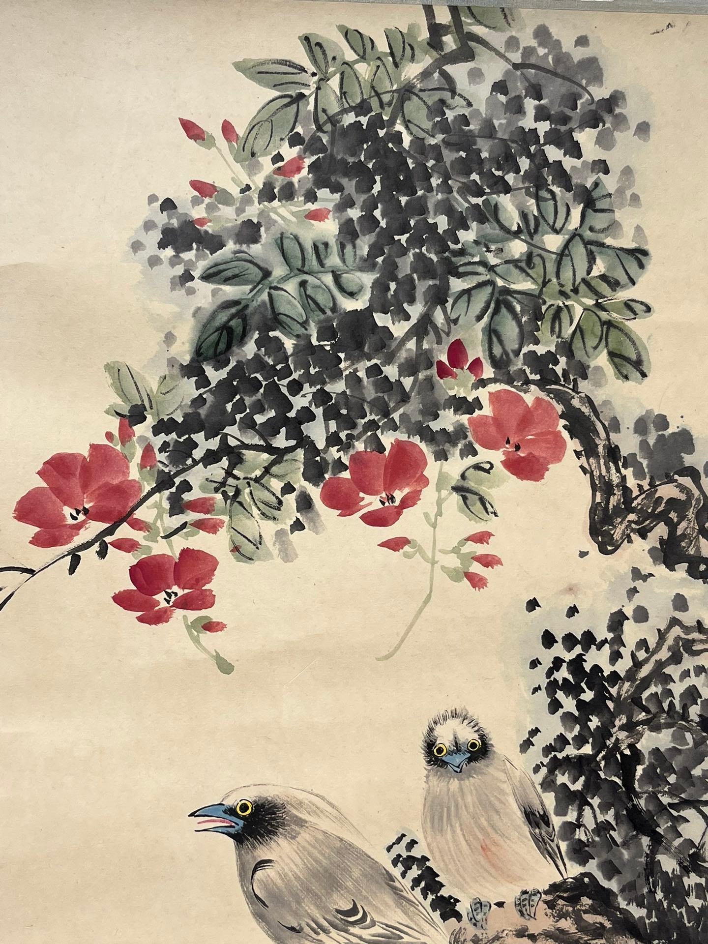 Chinese scroll painting Yan Bolong