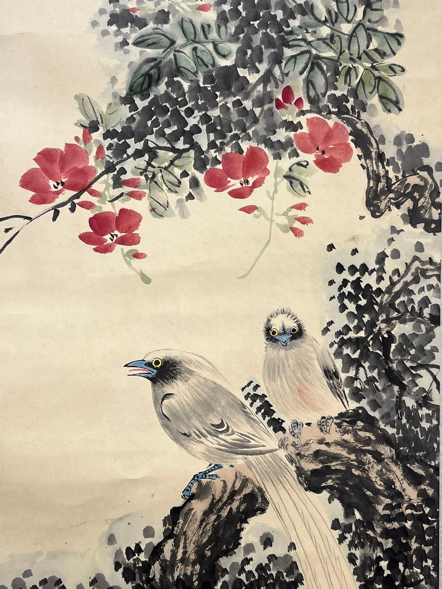 Chinese scroll painting Yan Bolong