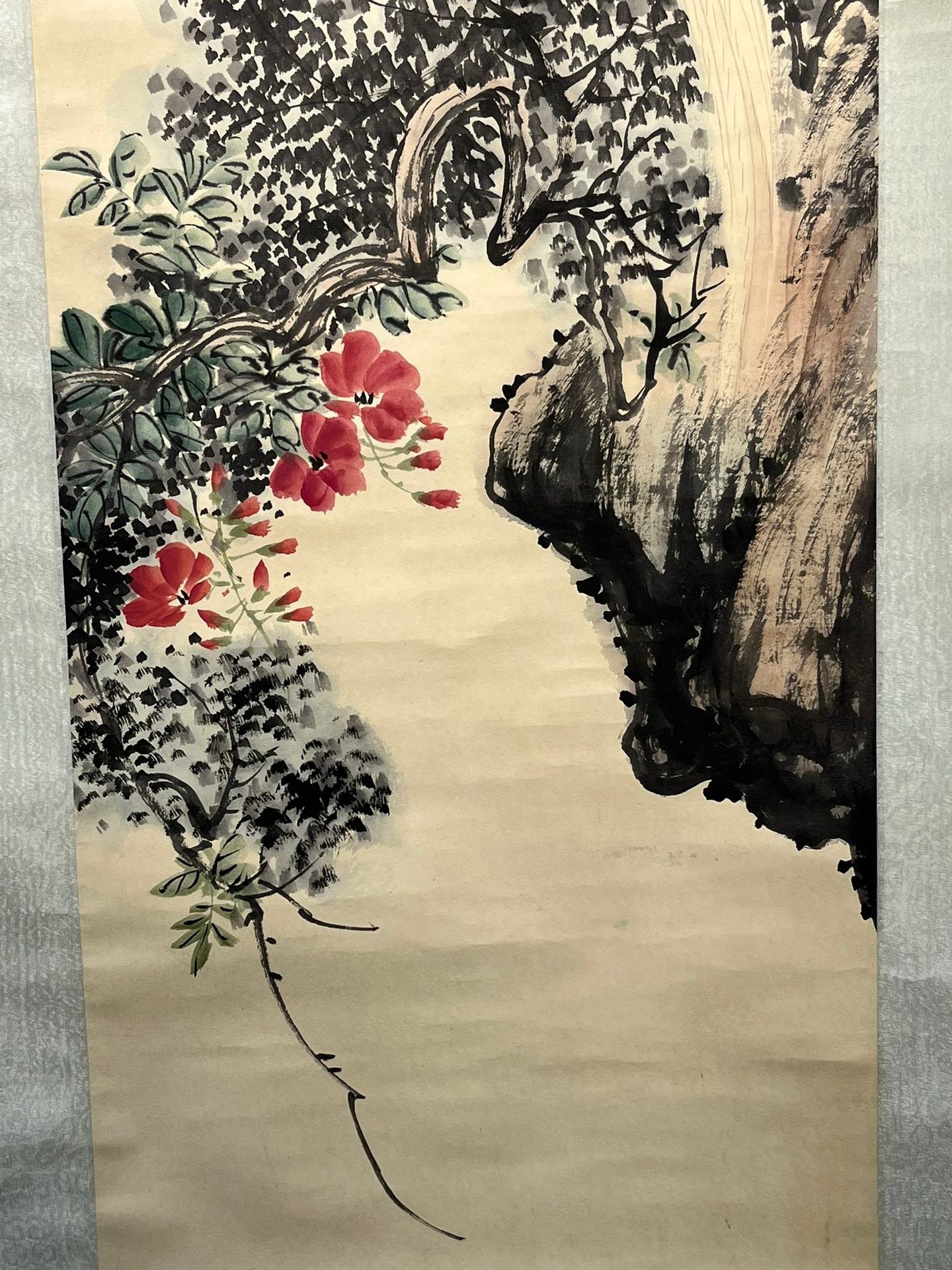 Chinese scroll painting Yan Bolong