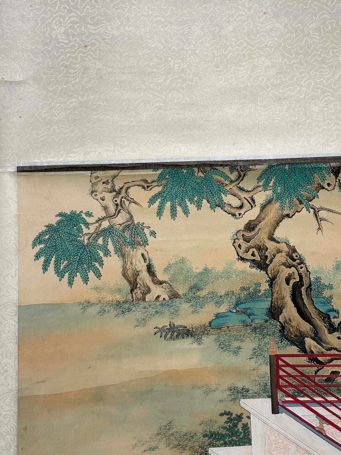 Chinese scroll painting Gu Luo