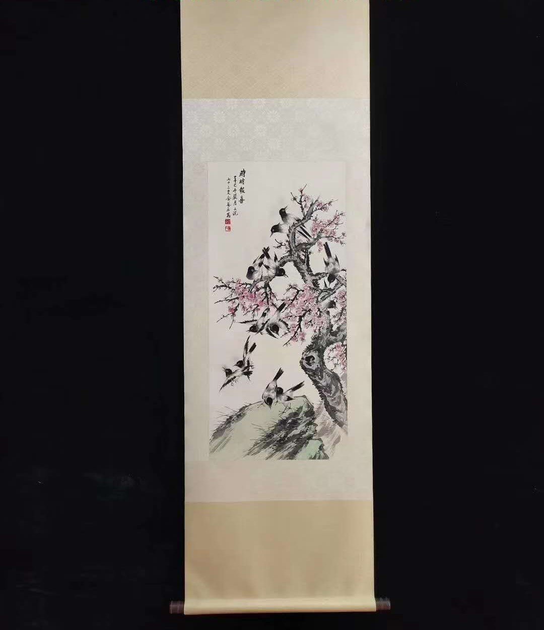 Chinese scroll painting Jin Mengshi