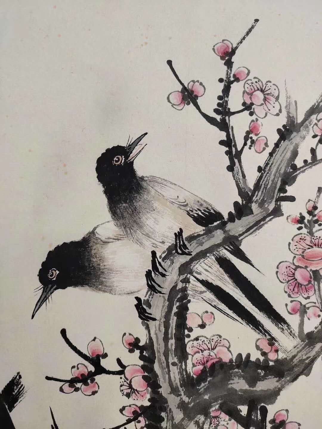 Chinese scroll painting Jin Mengshi