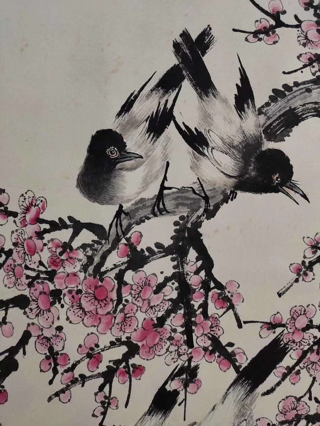 Chinese scroll painting Jin Mengshi