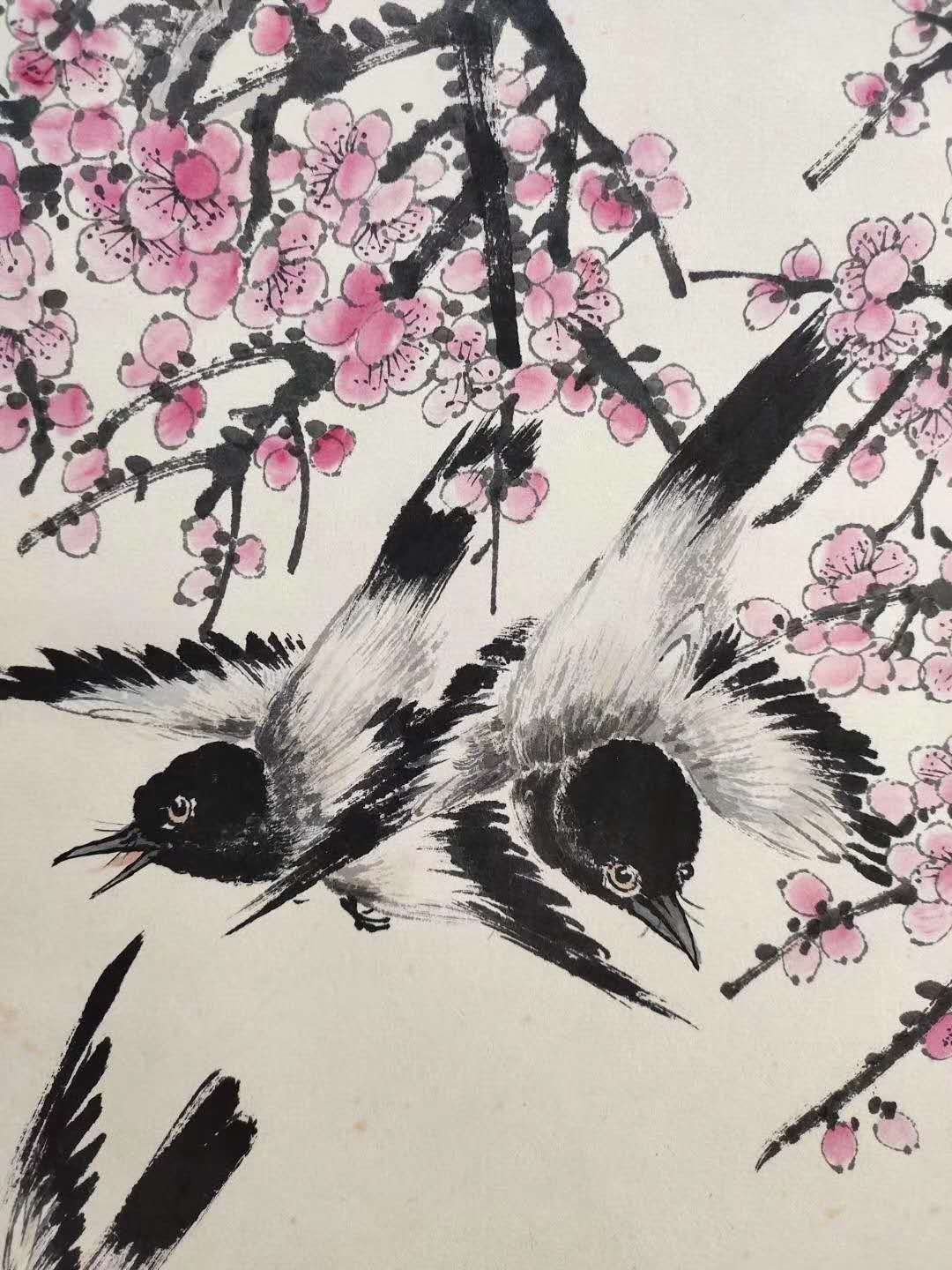 Chinese scroll painting Jin Mengshi