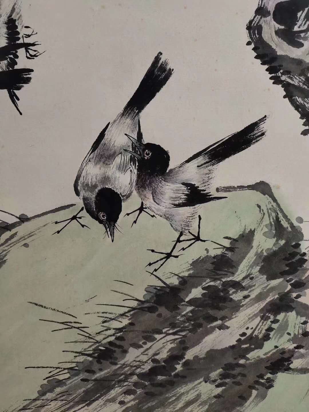 Chinese scroll painting Jin Mengshi