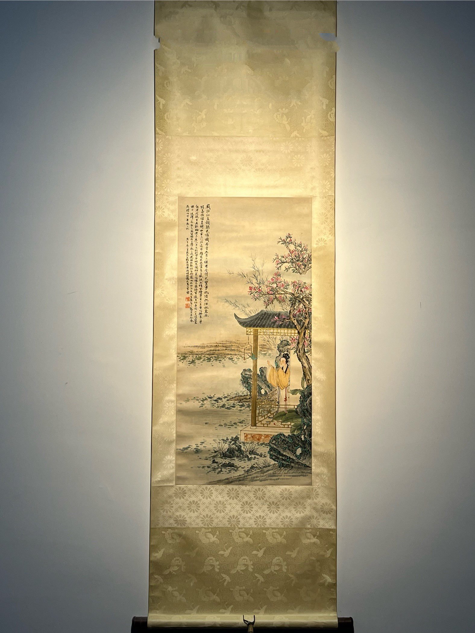 Chinese scroll painting Feng Chaoran