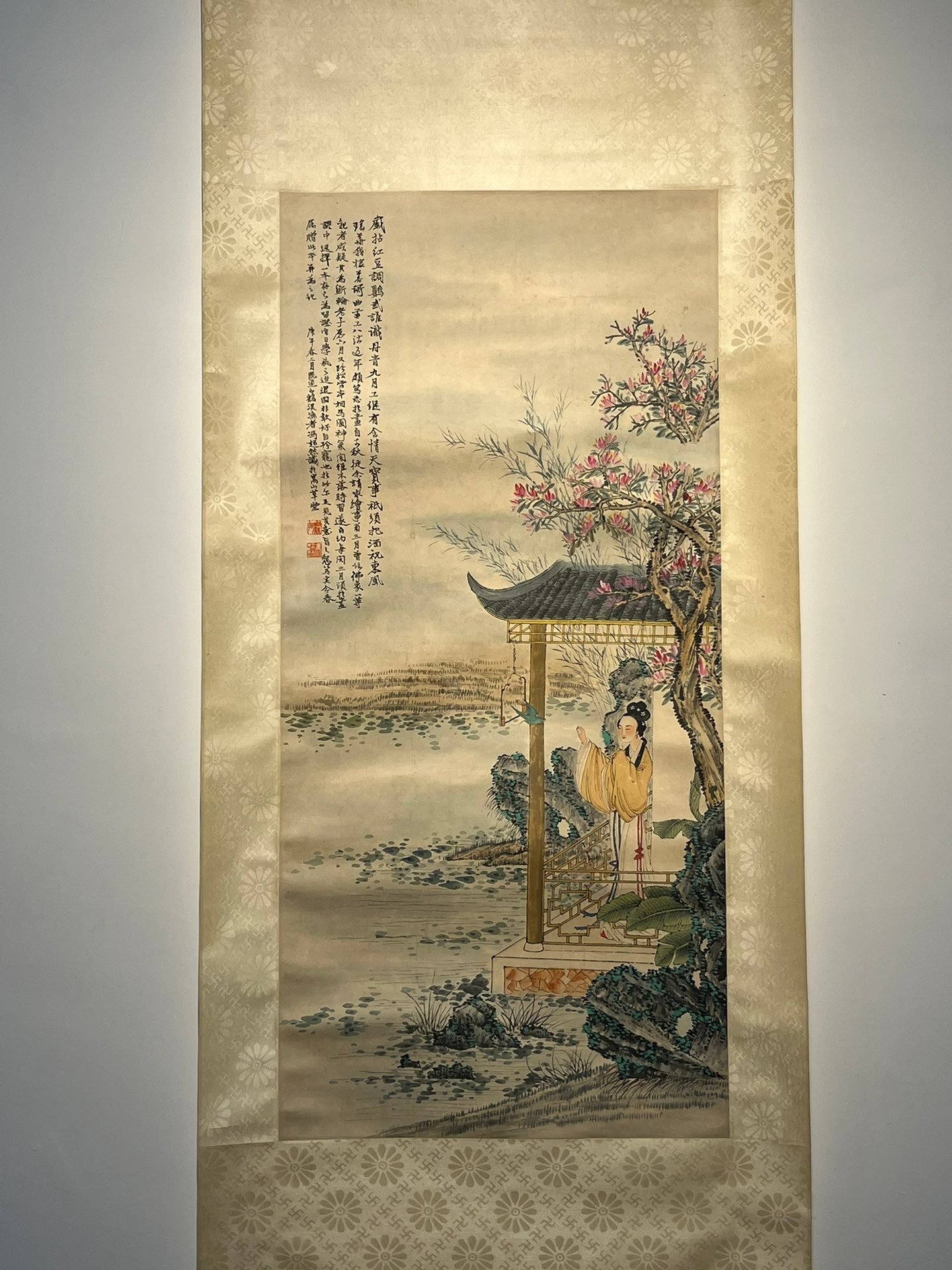 Chinese scroll painting Feng Chaoran