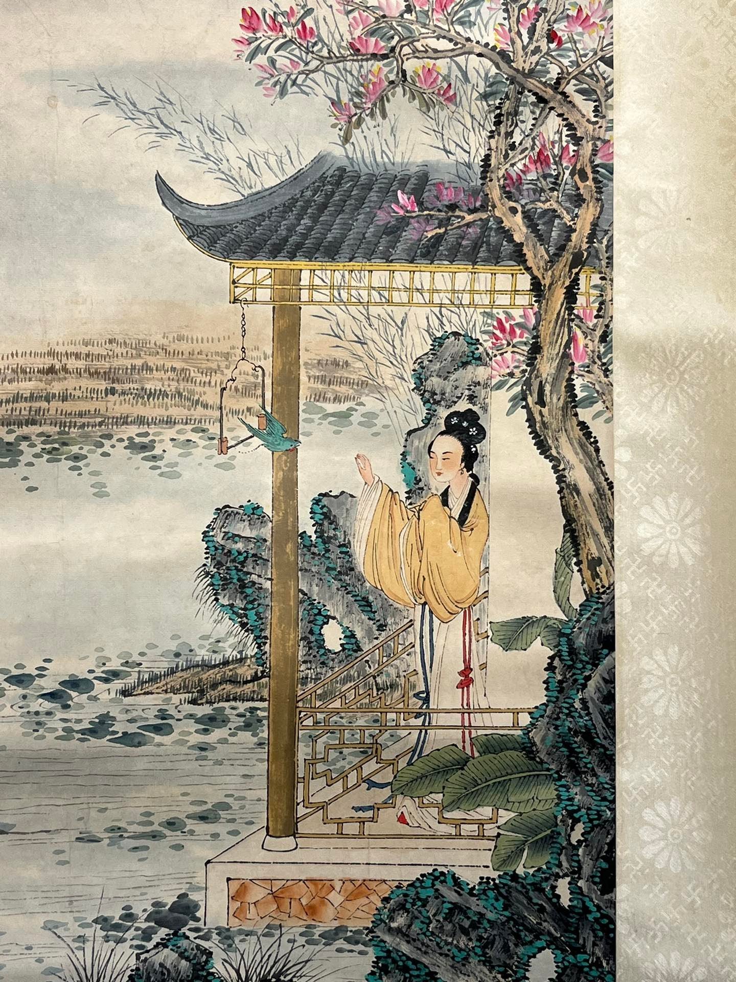 Chinese scroll painting Feng Chaoran