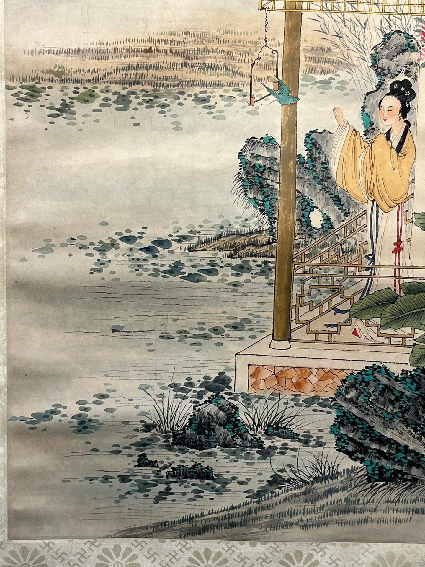 Chinese scroll painting Feng Chaoran
