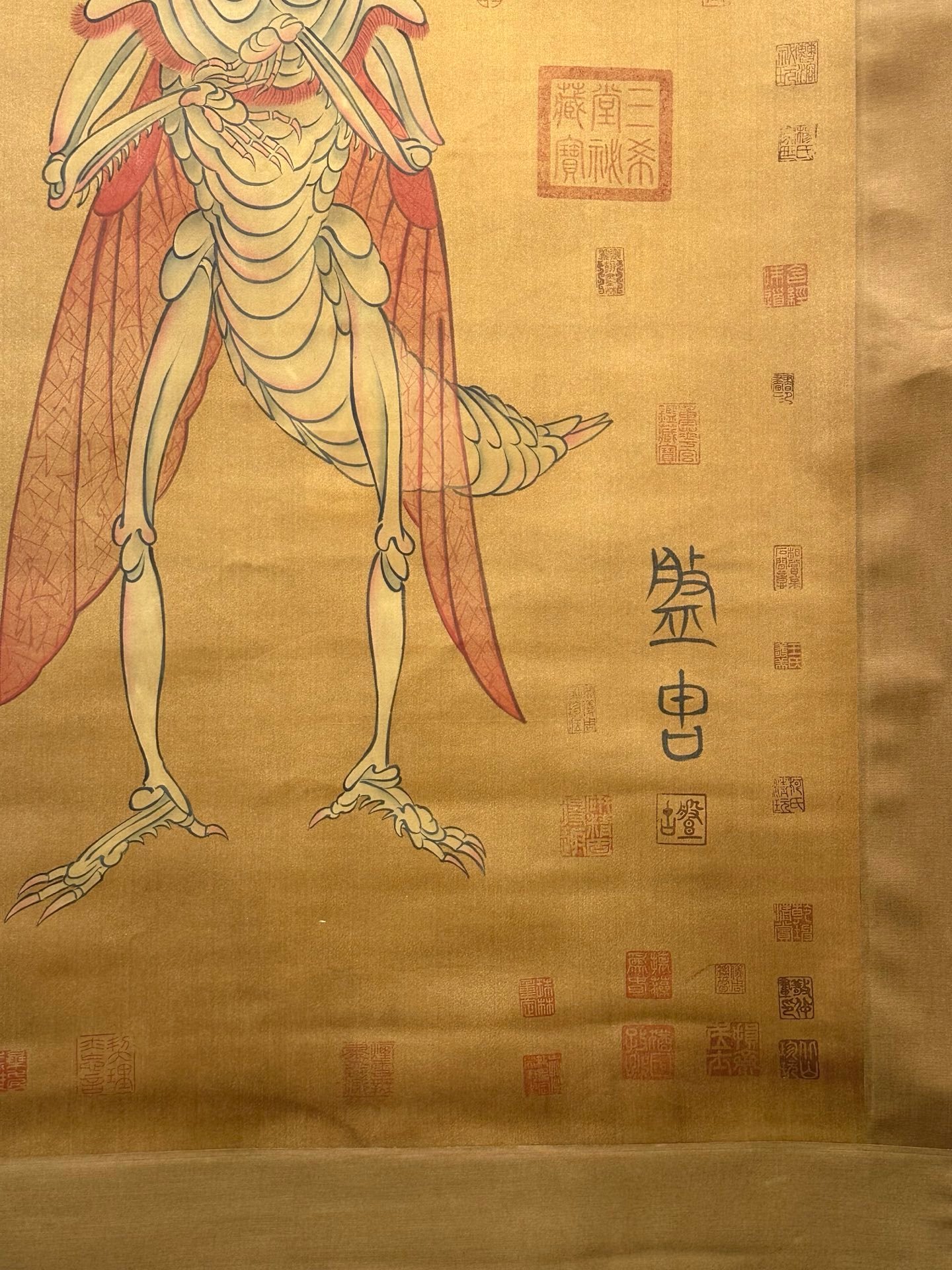 Chinese scroll painting Pangu Shi
