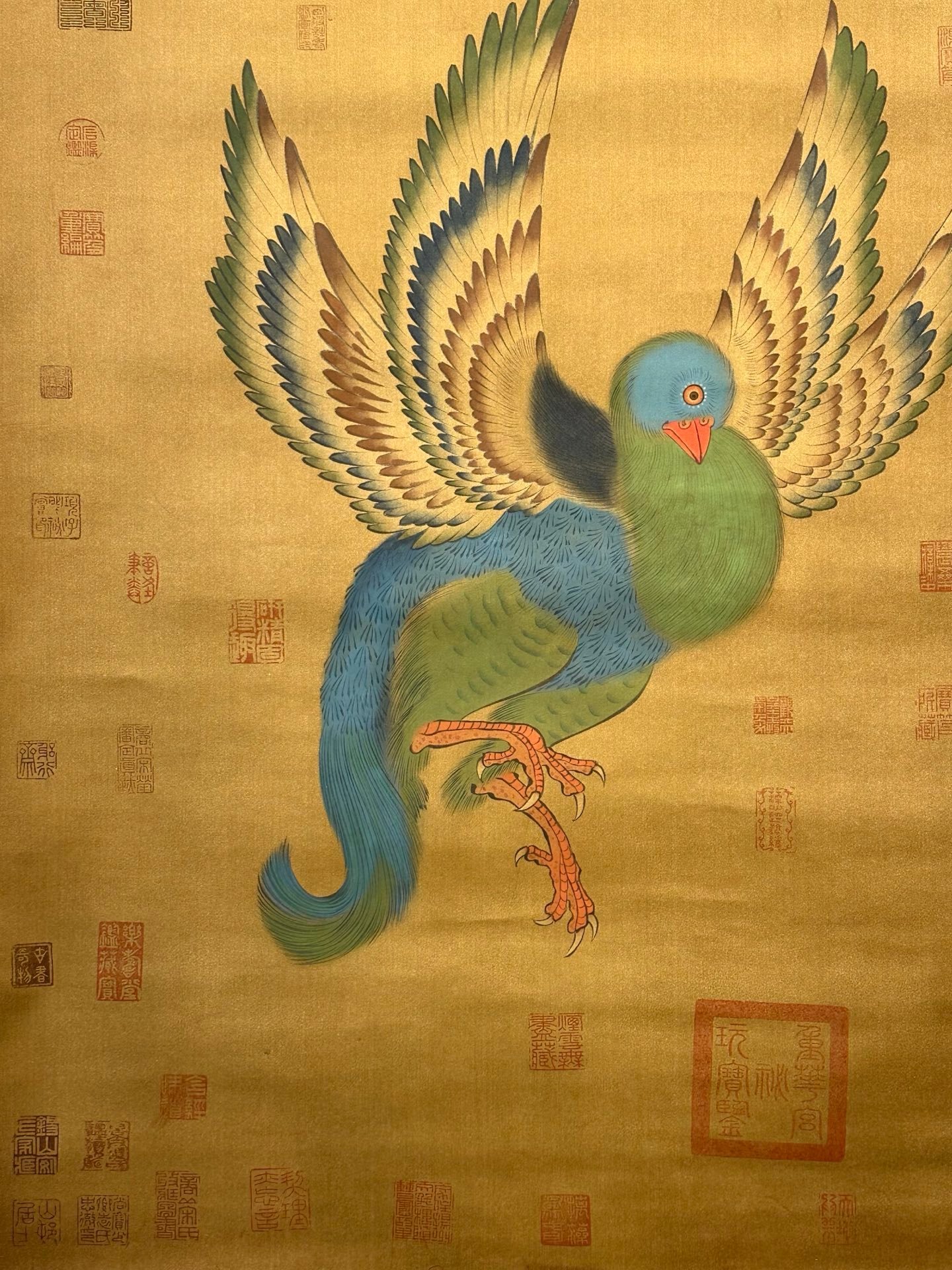 Chinese scroll painting Shao Dian